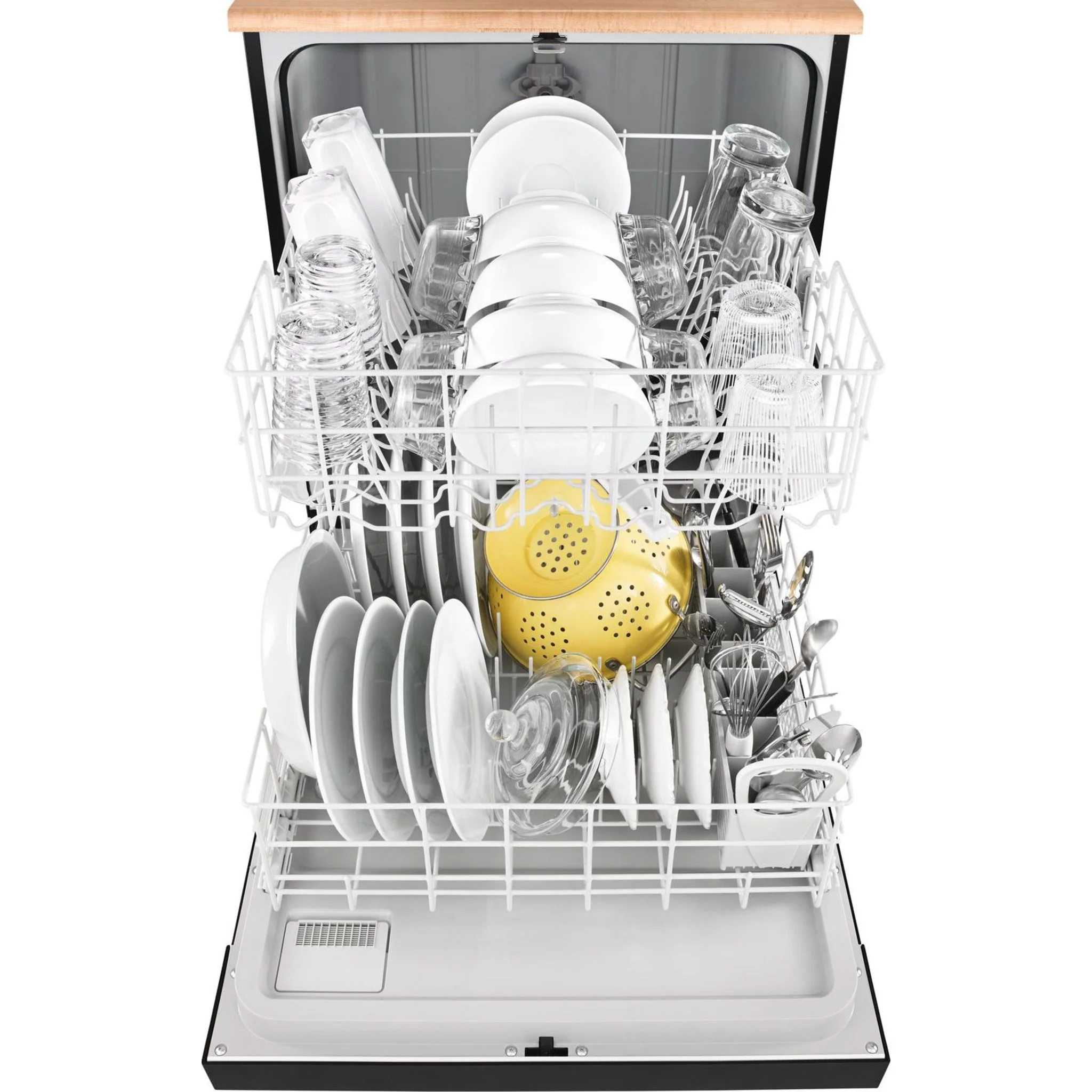 Whirlpool Heavy-Duty Dishwasher with 1-Hour Wash Cycle -Black (WDP370PAHB) - Image 8