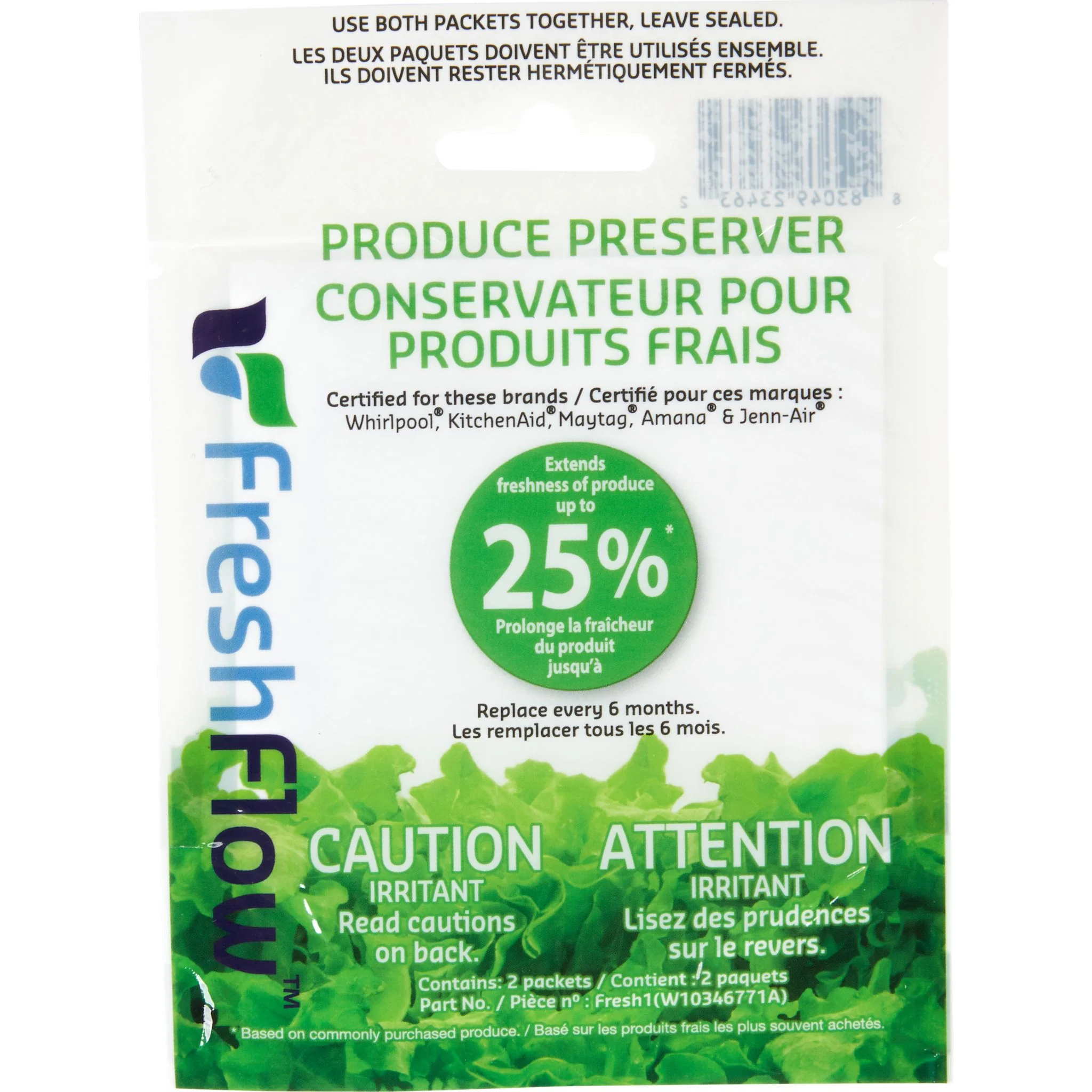 Whirlpool Produce Preserver Replacement Filters - (W10346771A)