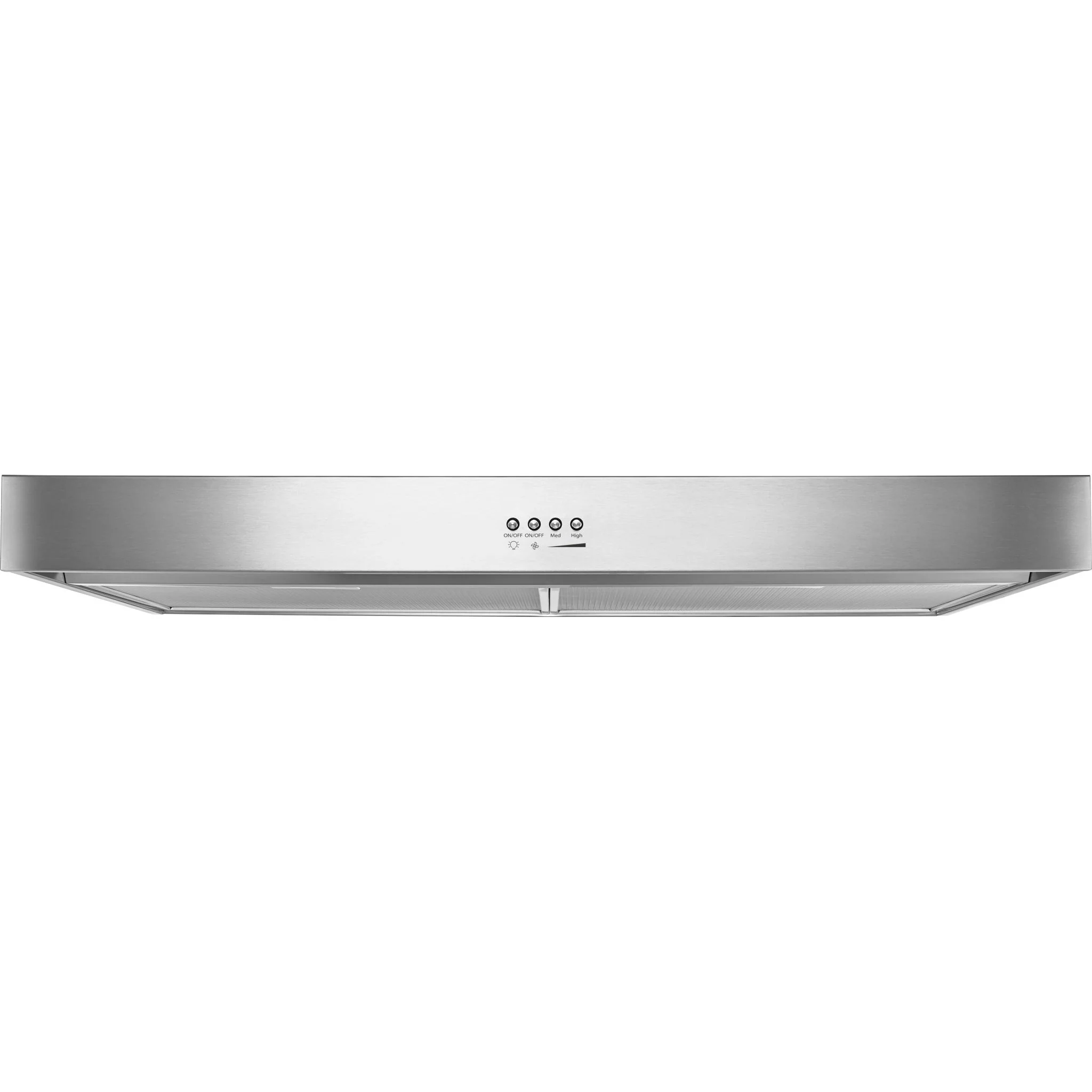 Whirlpool 30" Range Hood with Dishwasher-Safe Full-Width Grease Filters -Stainless Steel (WVU37UC0FS)