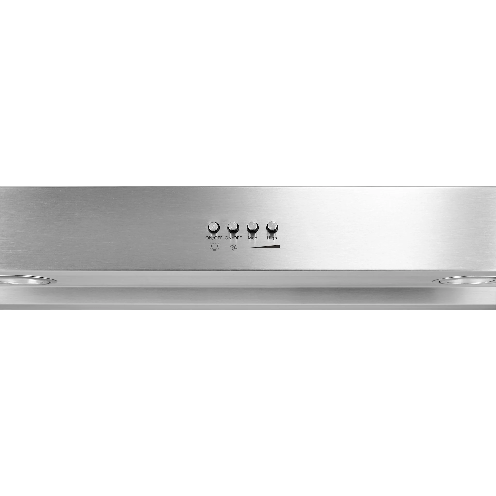 Whirlpool 24" Range Hood with Dishwasher-Safe Full-Width Grease Filters -Stainless Steel (WVU37UC4FS) - Image 3