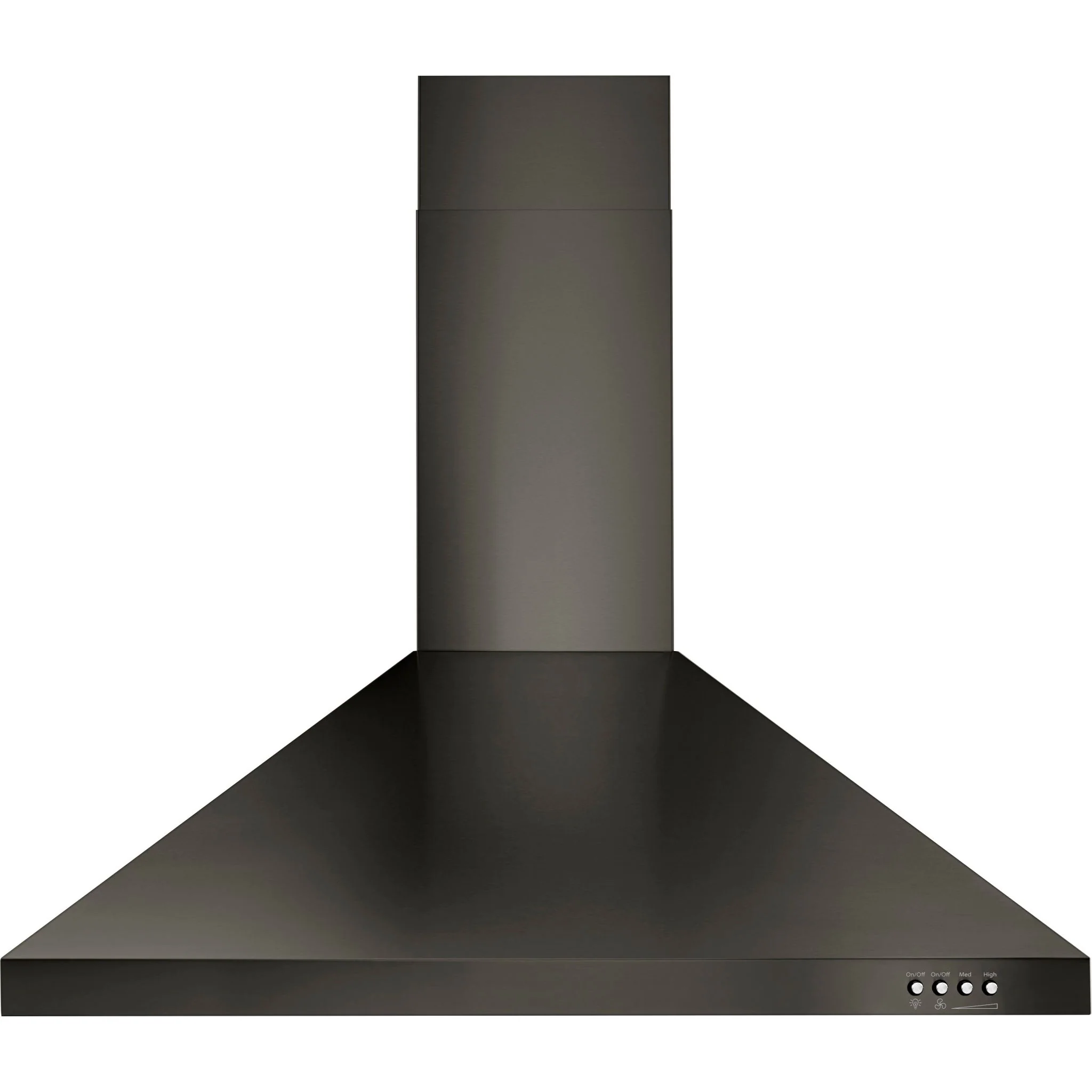 Whirlpool 30" Contemporary Black Stainless Wall Mount Range Hood -Black Stainless (WVW53UC0HV)