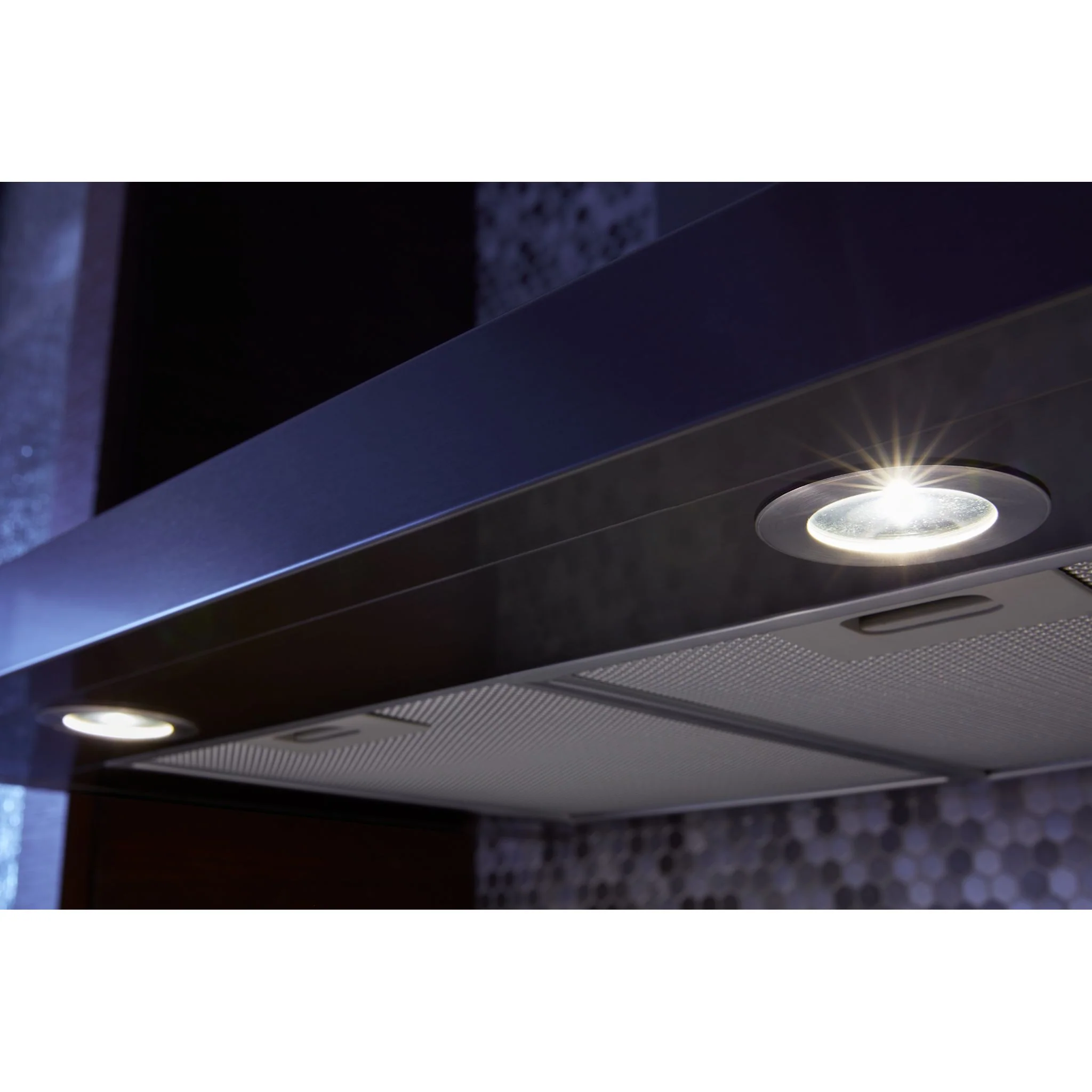 Whirlpool 36" Contemporary Black Stainless Wall Mount Range Hood -Black Stainless (WVW53UC6HV) - Image 5
