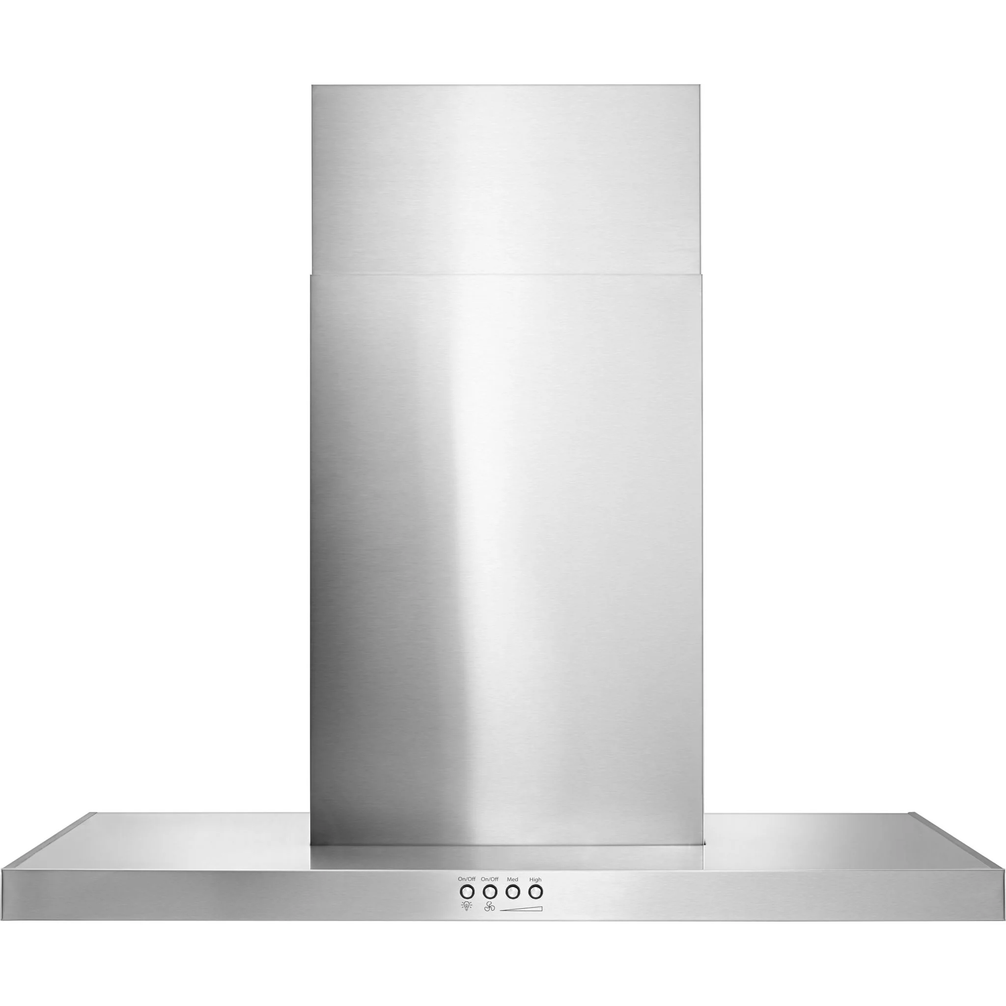 Whirlpool 30" Stainless Steel Wall Mount Flat Range Hood -Stainless Steel (WVW57UC0FS)