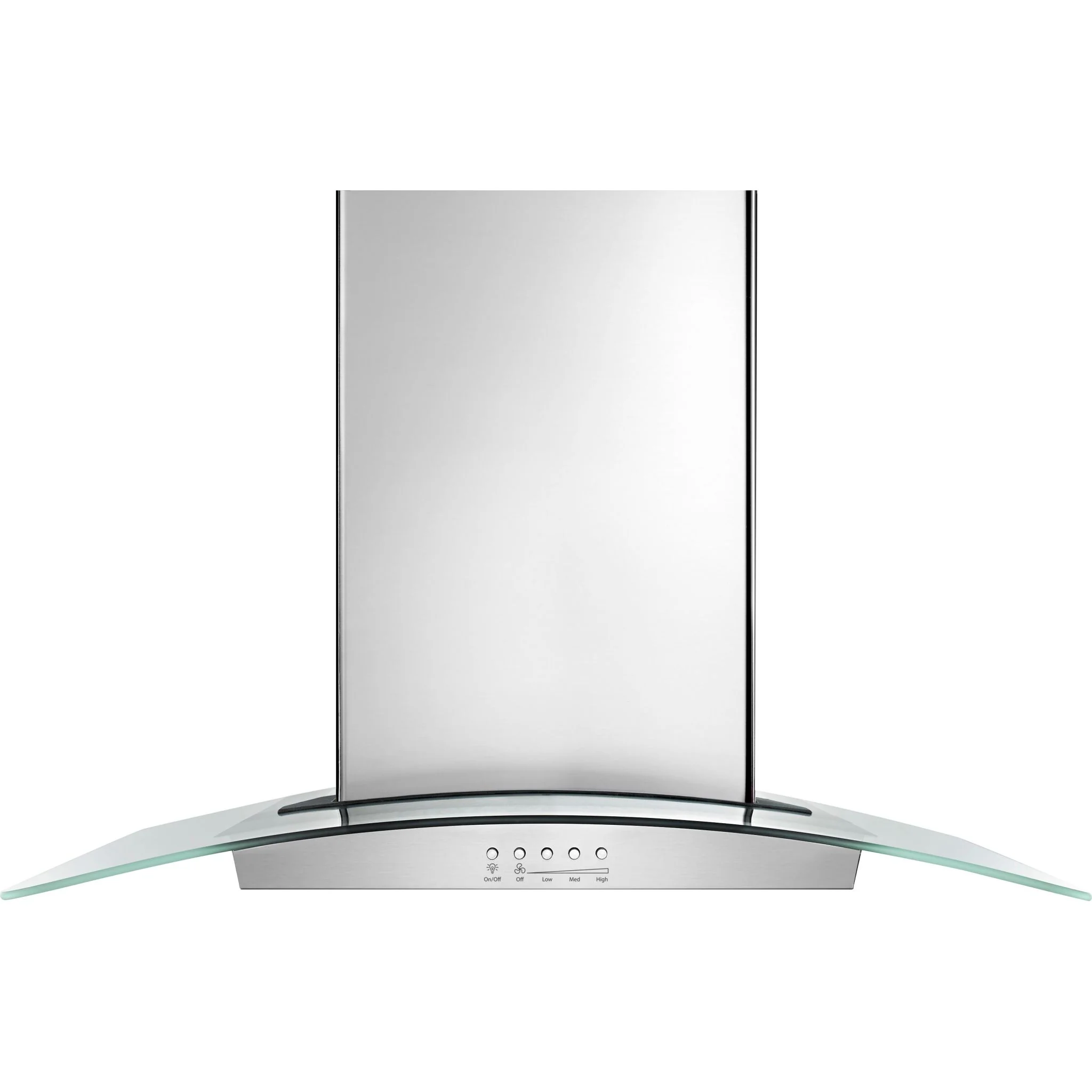 Whirlpool 36 inch Convertible Glass Kitchen Range Hood with Quiet Partner Blower (WVW75UC6DS)