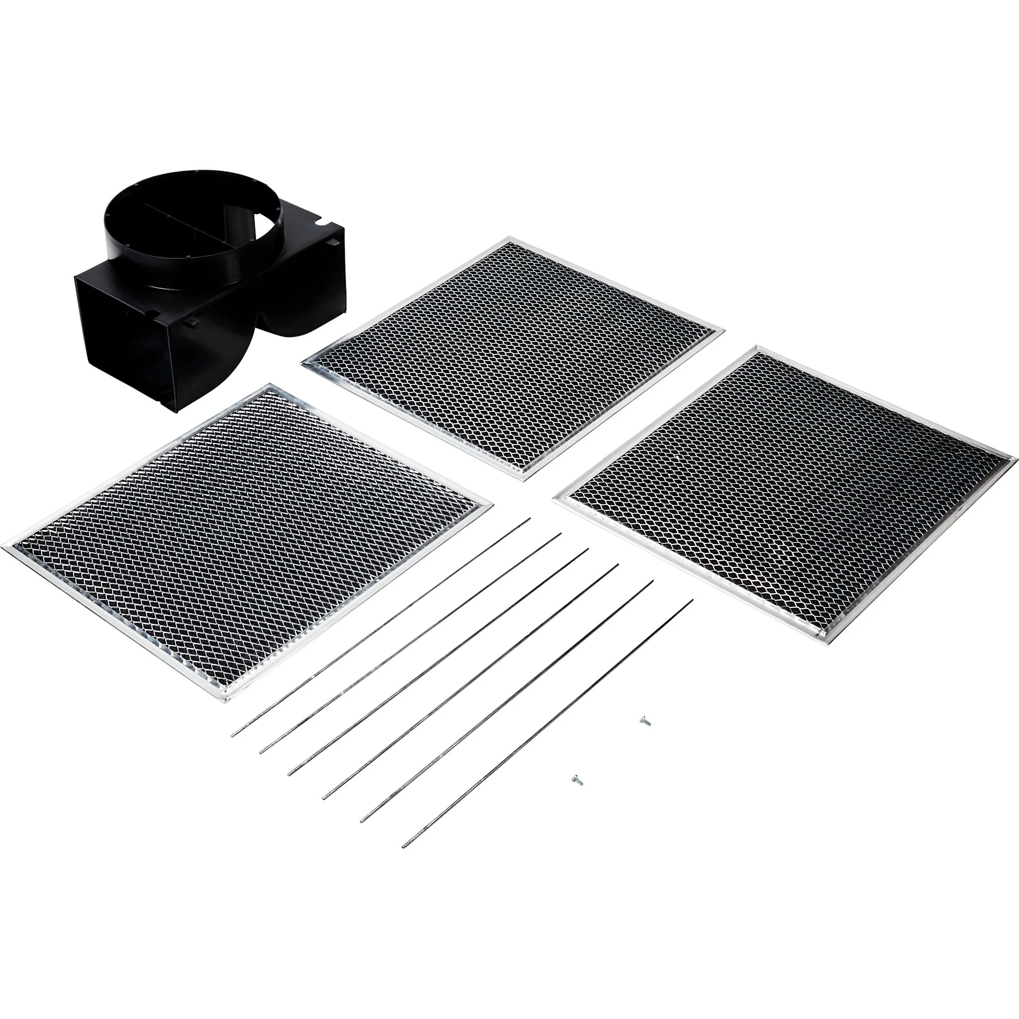 Whirlpool Range Wall Hood Recirculation Kit -Silver (W11430940)