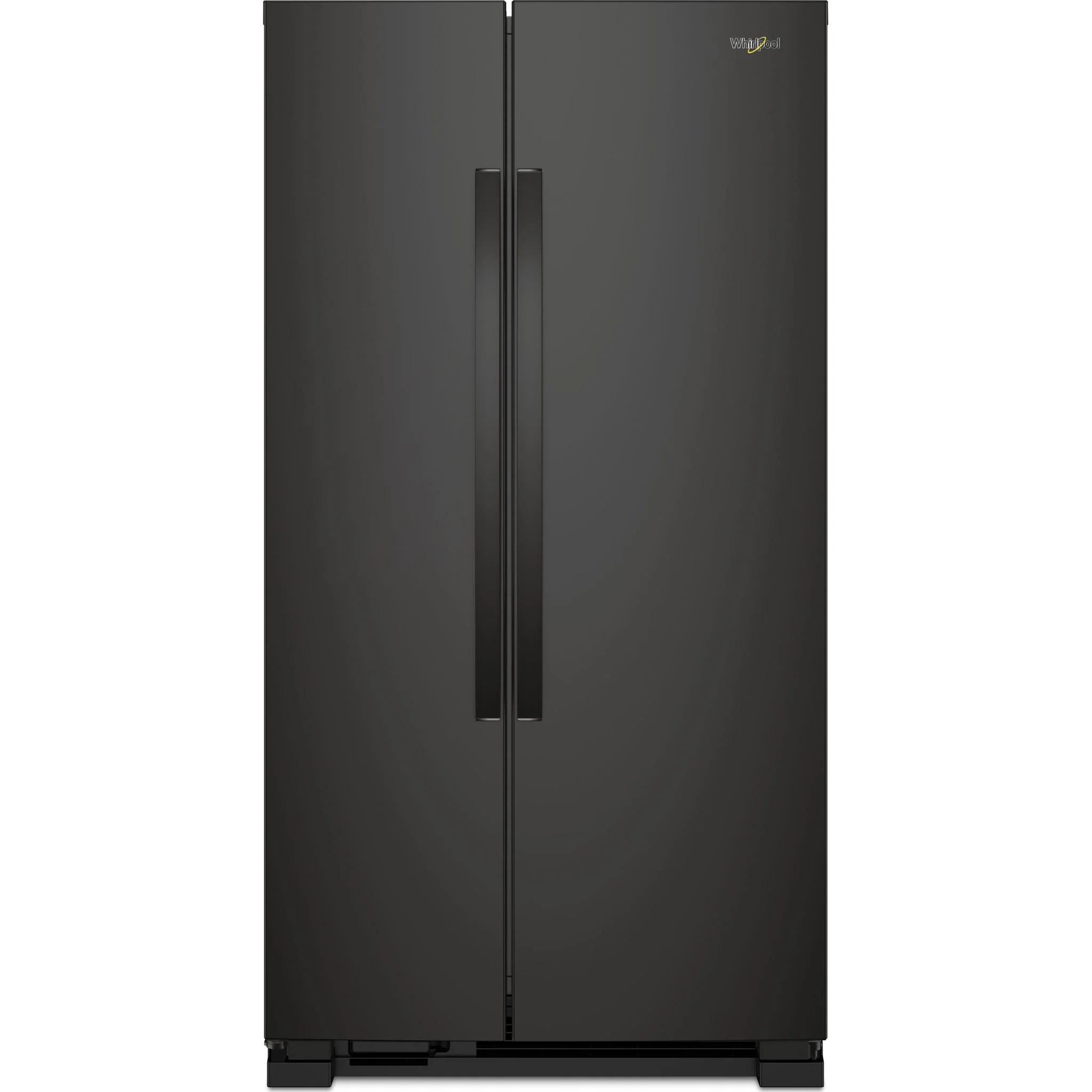 Whirlpool 33-inch Wide Side-by-Side Refrigerator - 22 cu. ft. -Black (WRS312SNHB)