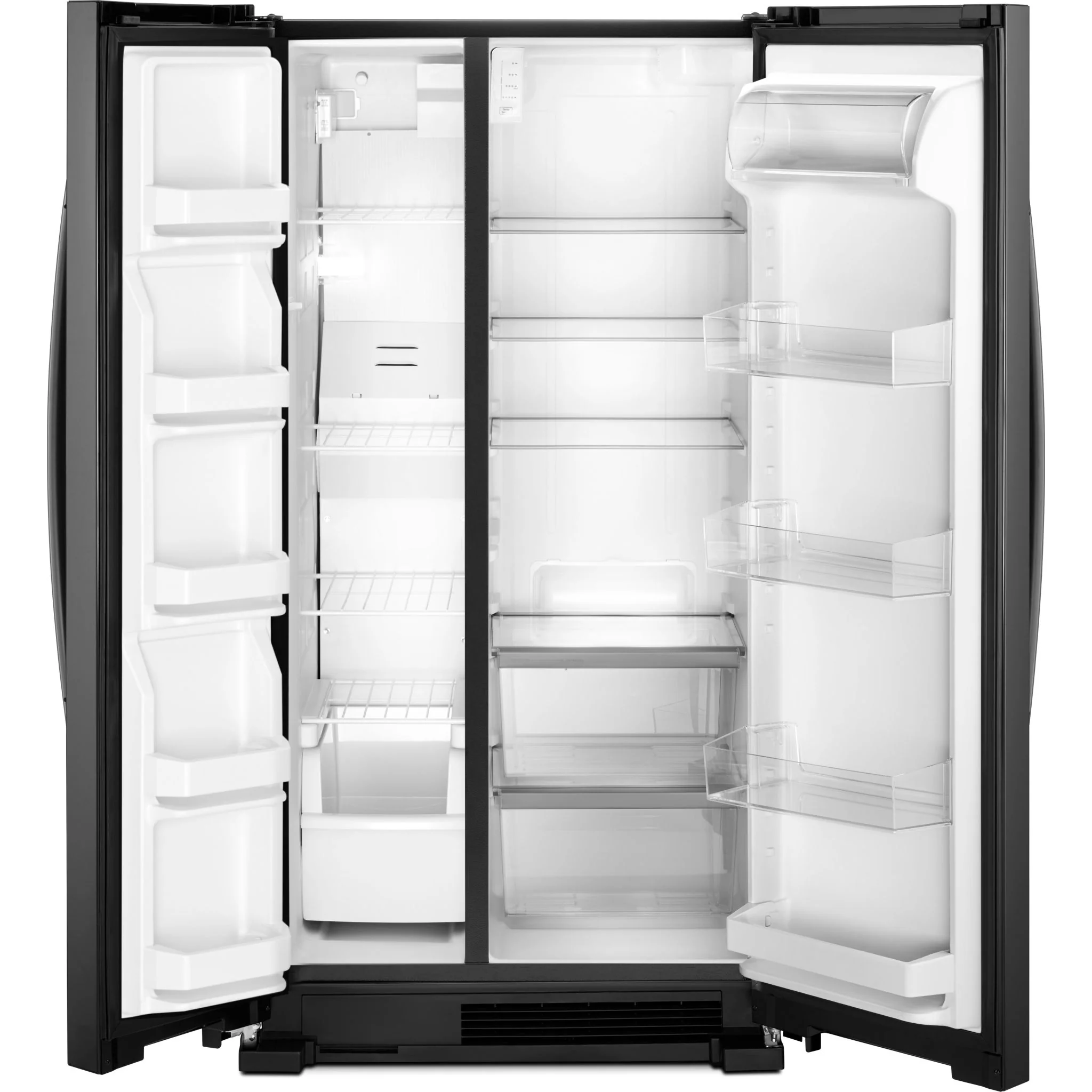 Whirlpool 33-inch Wide Side-by-Side Refrigerator - 22 cu. ft. -Black (WRS312SNHB) - Image 6