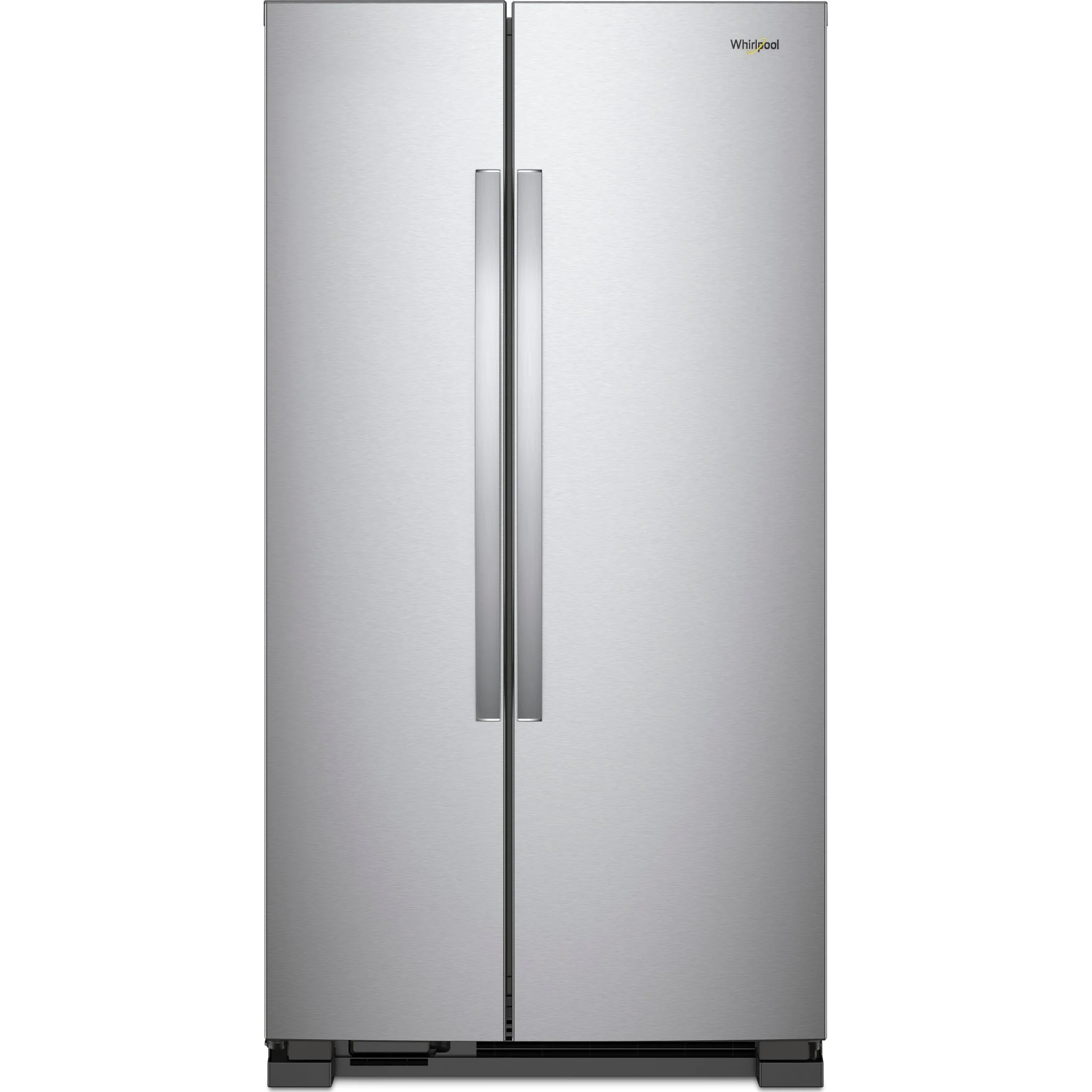 Whirlpool 36-inch Wide Side-by-Side Refrigerator - 25 cu. ft. -Monochromatic Stainless Steel (WRS315SNHM)