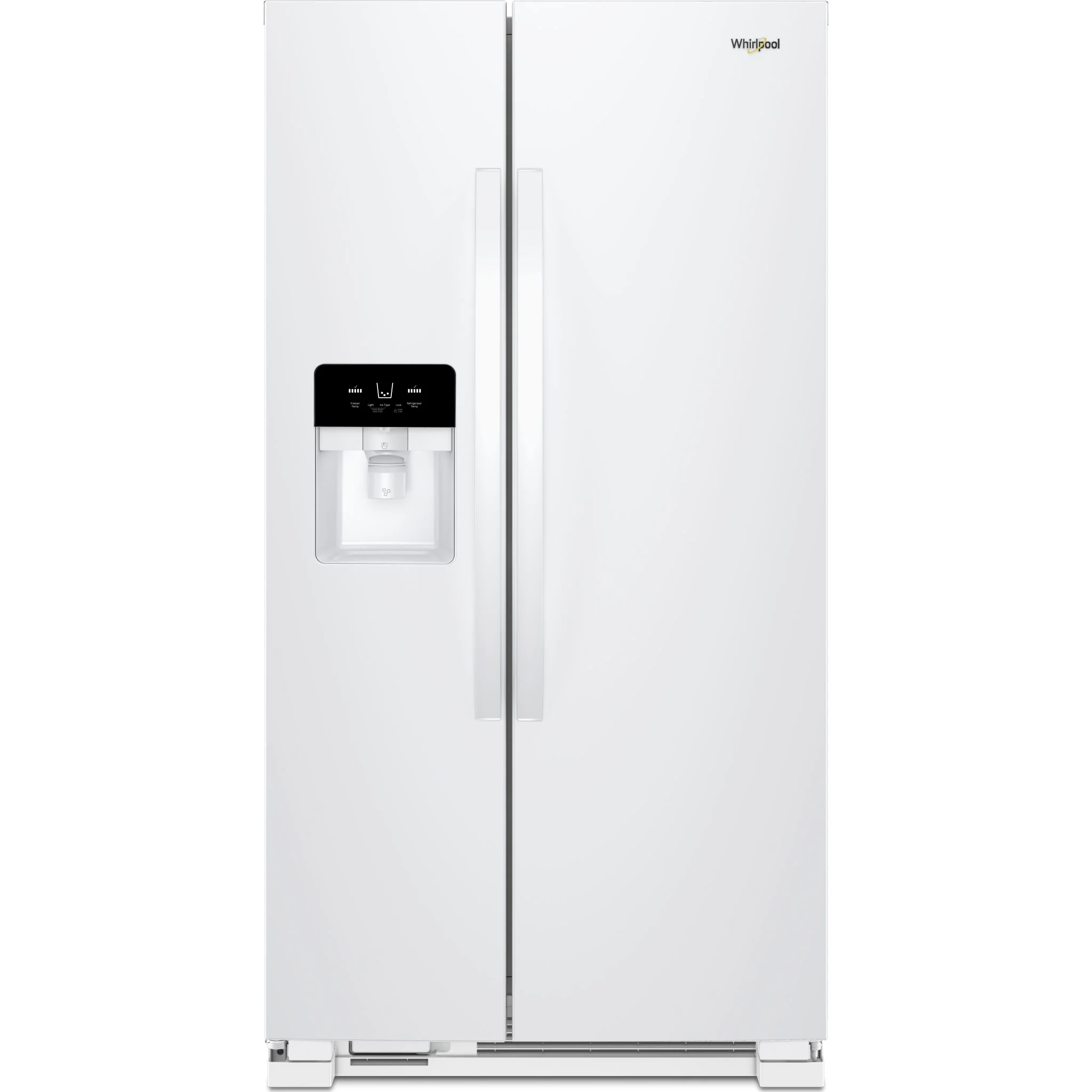 Whirlpool 33-inch Wide Side-by-Side Refrigerator - 21 cu. ft. -White (WRS321SDHW) - Image 25