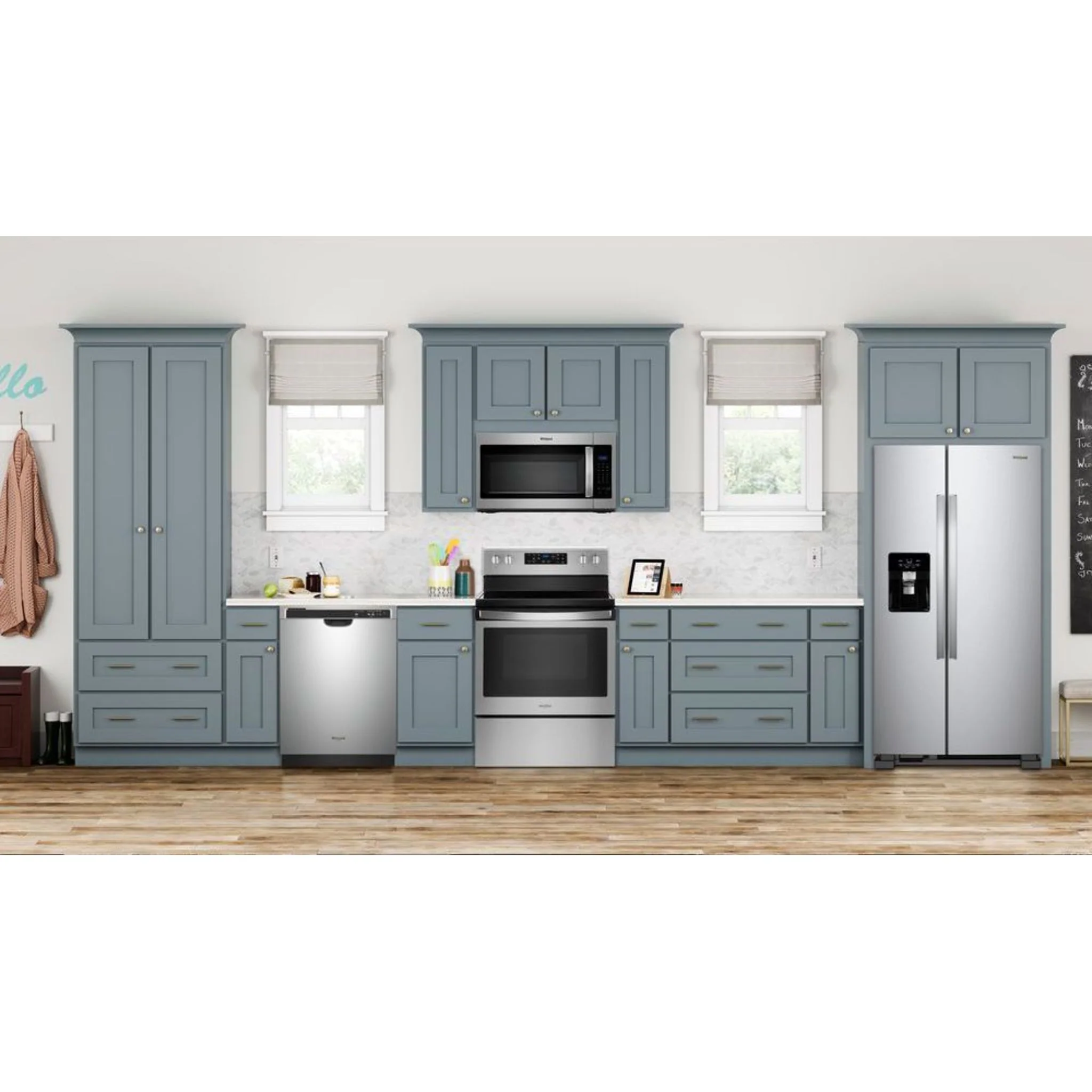 Whirlpool 33-inch Wide Side-by-Side Refrigerator - 21 cu. ft. -White (WRS321SDHW) - Image 9