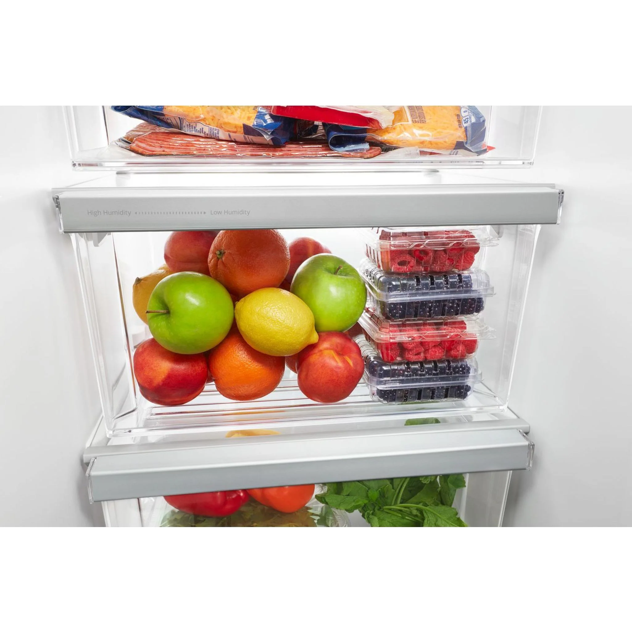 Whirlpool 33-inch Wide Side-by-Side Refrigerator - 21 cu. ft. -Fingerprint Resistant (WRS321SDHZ) - Image 19