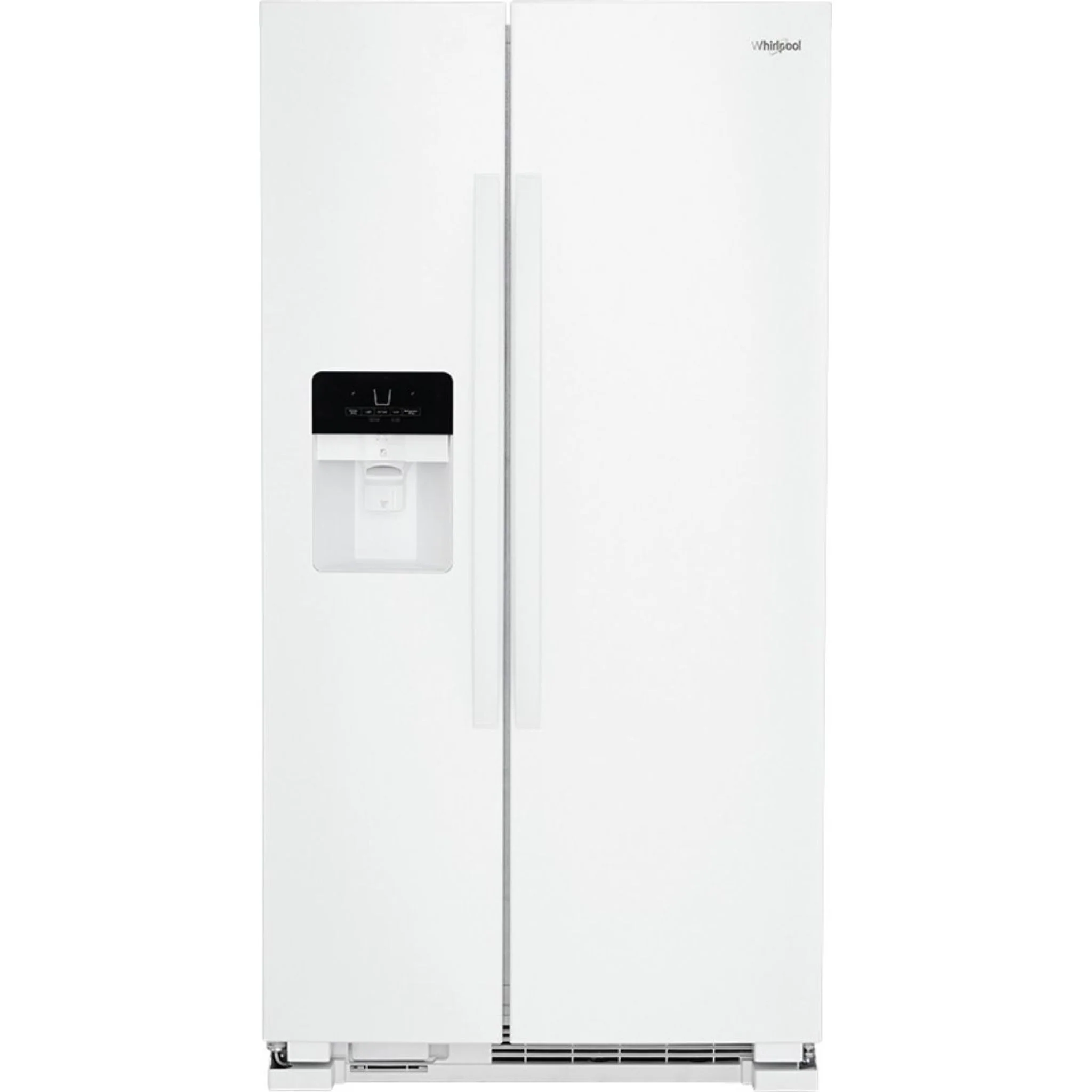 Whirlpool 36-inch Wide Side-by-Side Refrigerator - 25 cu. ft. -White (WRS335SDHW)