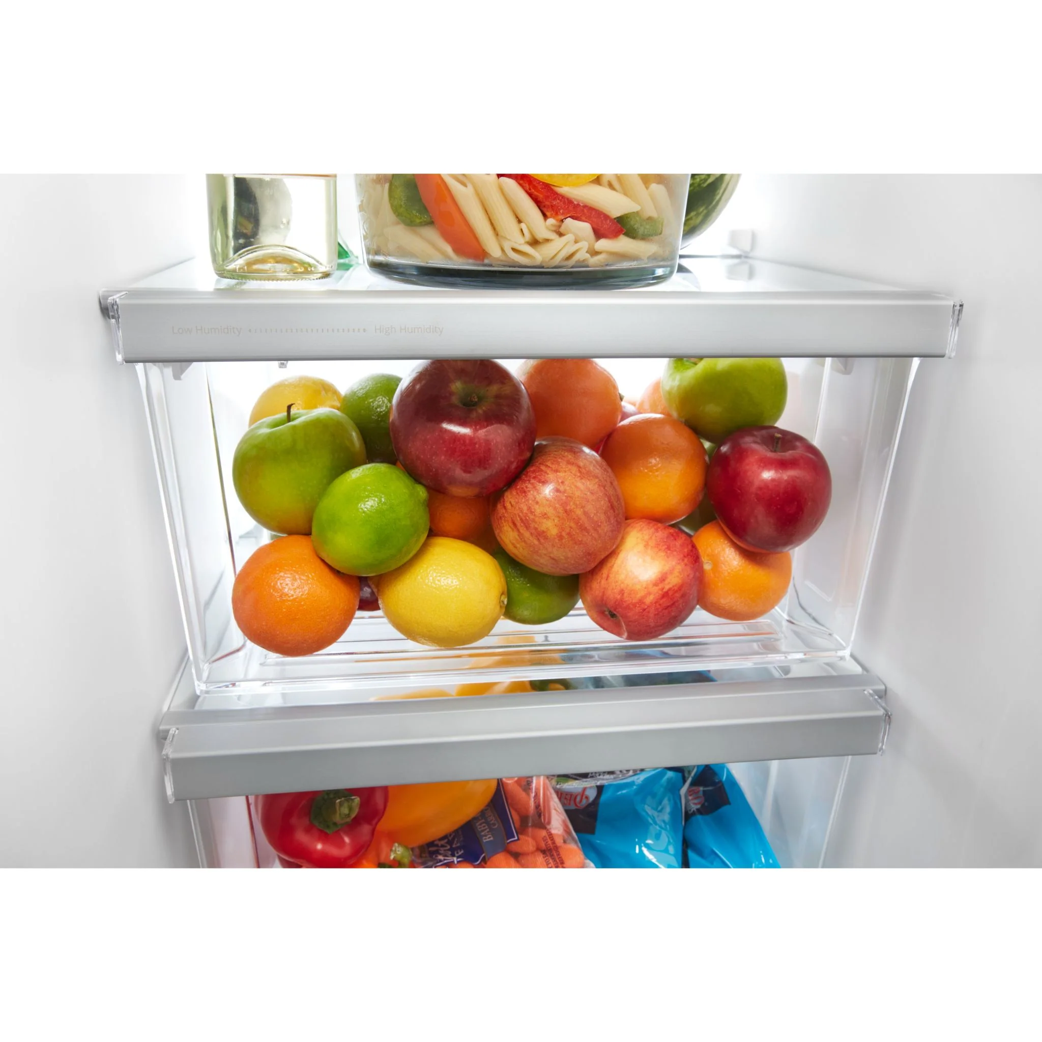 Whirlpool 36-inch Wide Side-by-Side Refrigerator - 25 cu. ft. -White (WRS335SDHW) - Image 12