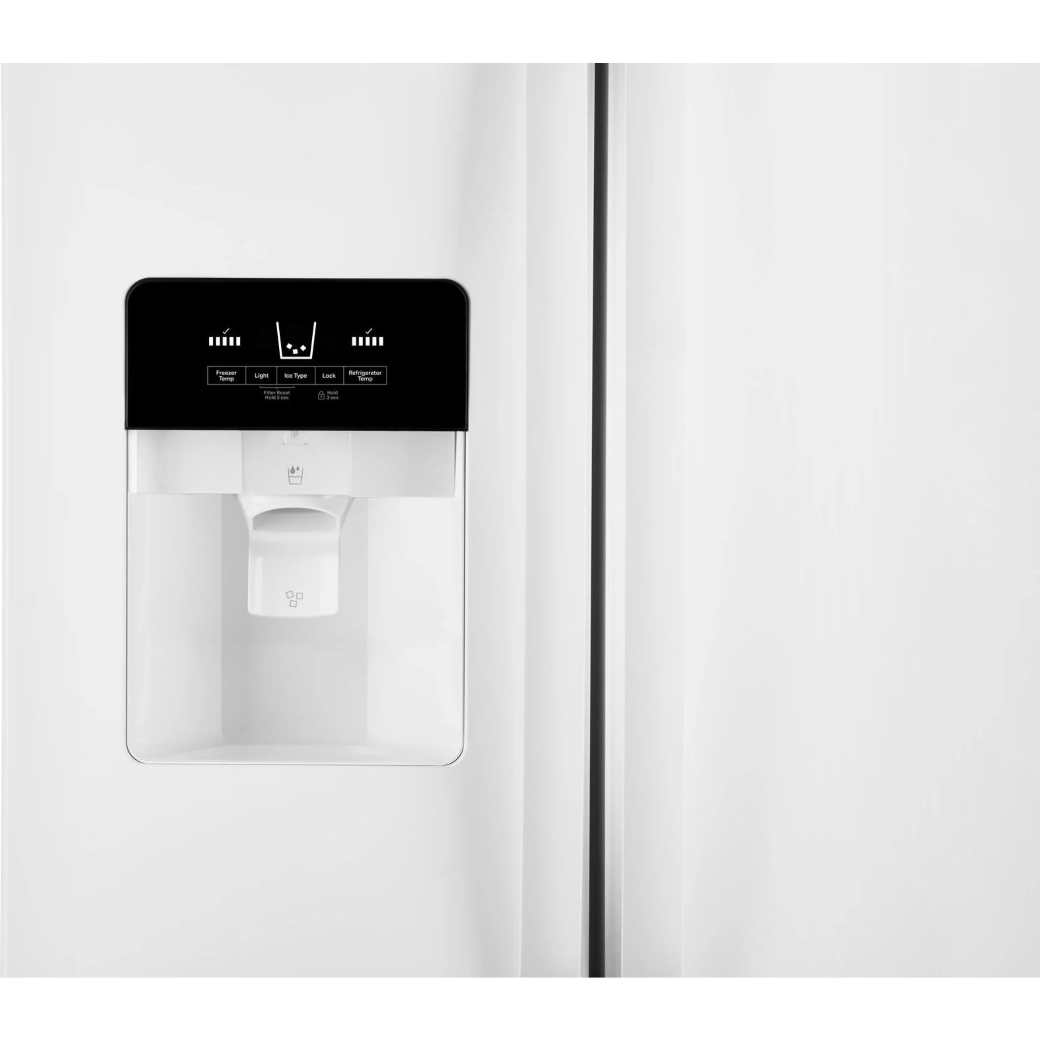 Whirlpool 36-inch Wide Side-by-Side Refrigerator - 25 cu. ft. -White (WRS335SDHW) - Image 19