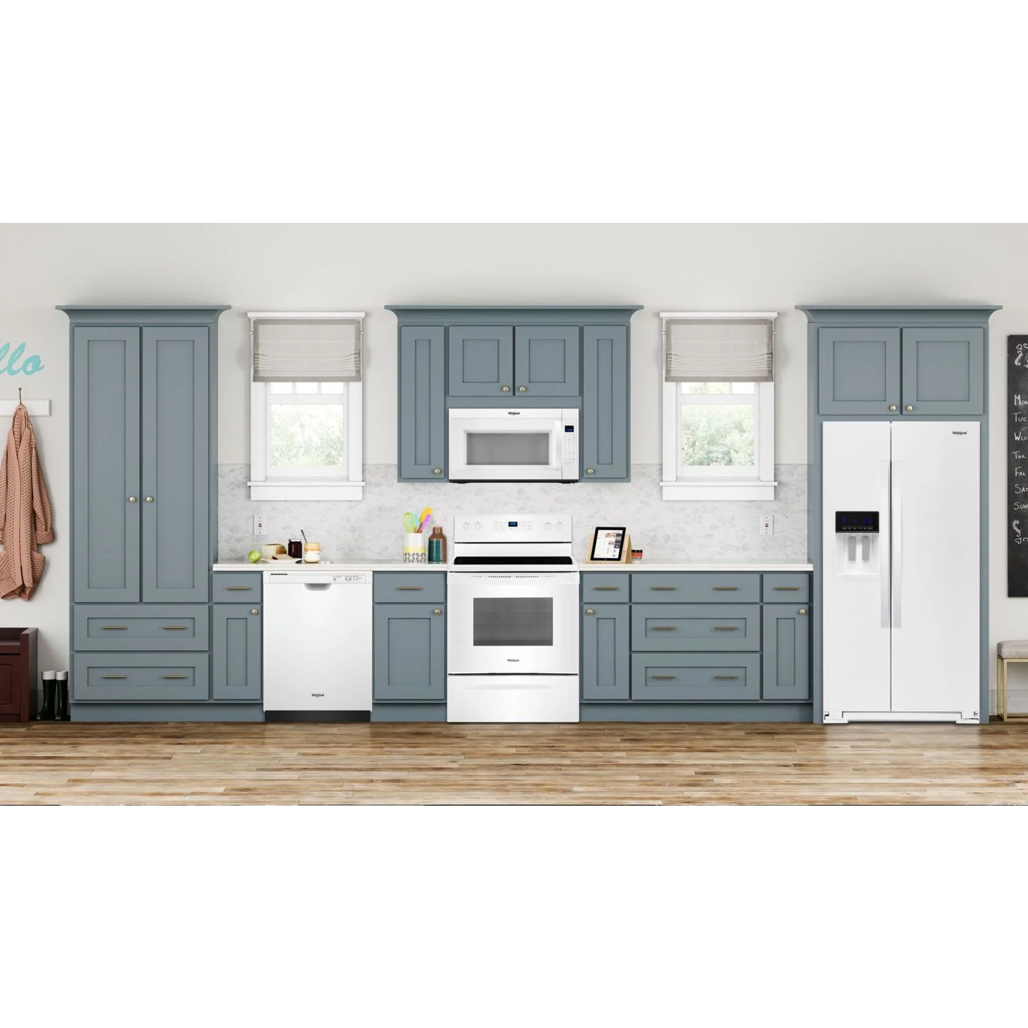 Whirlpool 36" Wide Counter Depth Side-by-Side Refrigerator - 21 cu. ft. - White (WRS571CIHW) - Image 15