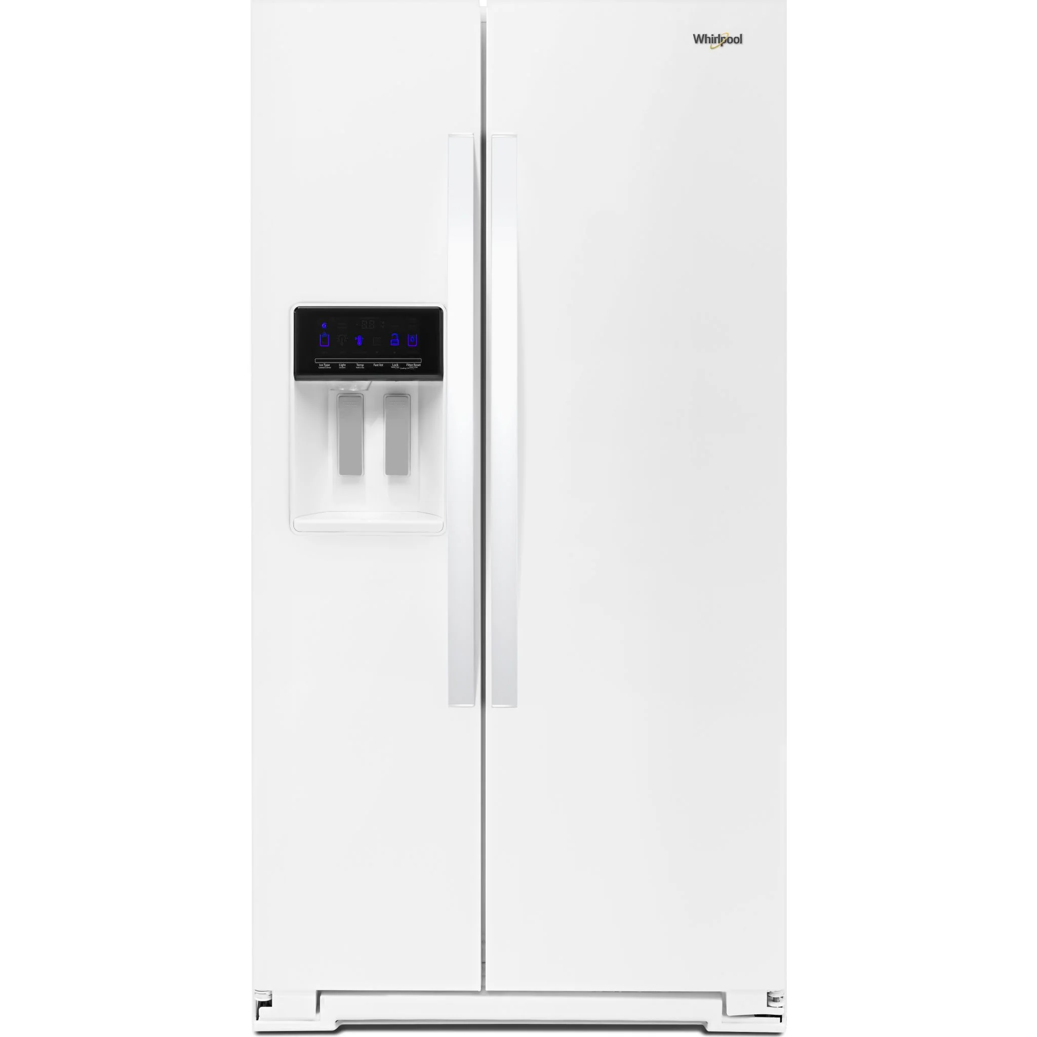 Whirlpool 36" Wide Counter Depth Side-by-Side Refrigerator - 21 cu. ft. - White (WRS571CIHW) - Image 17