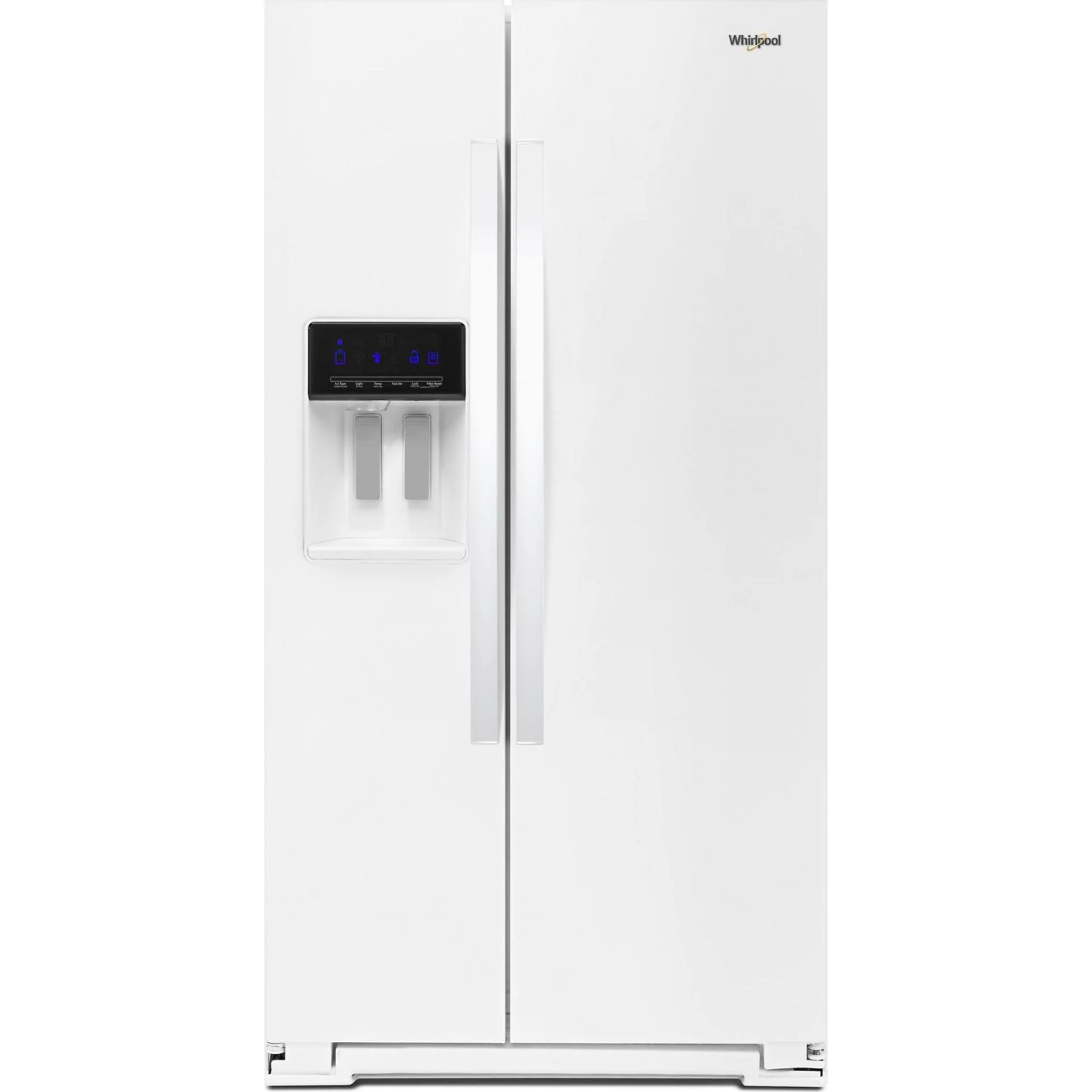 Whirlpool 36" Wide Side-by-Side Refrigerator - 28 cu. ft. - White (WRS588FIHW)