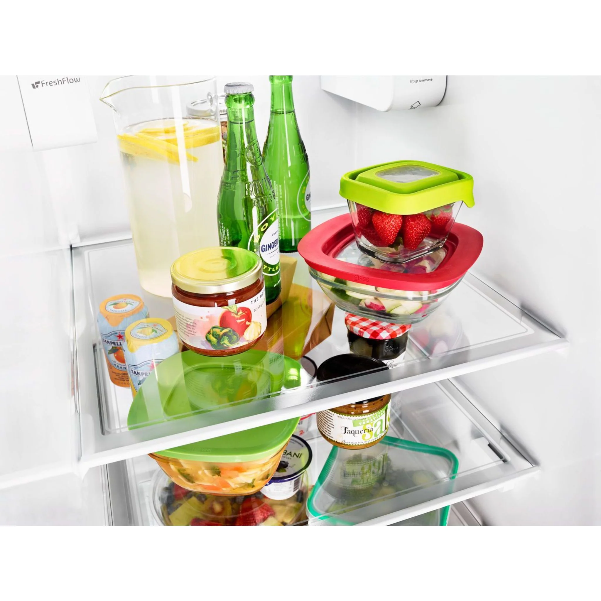 Whirlpool 36" Wide Side-by-Side Refrigerator - 28 cu. ft. - White (WRS588FIHW) - Image 34