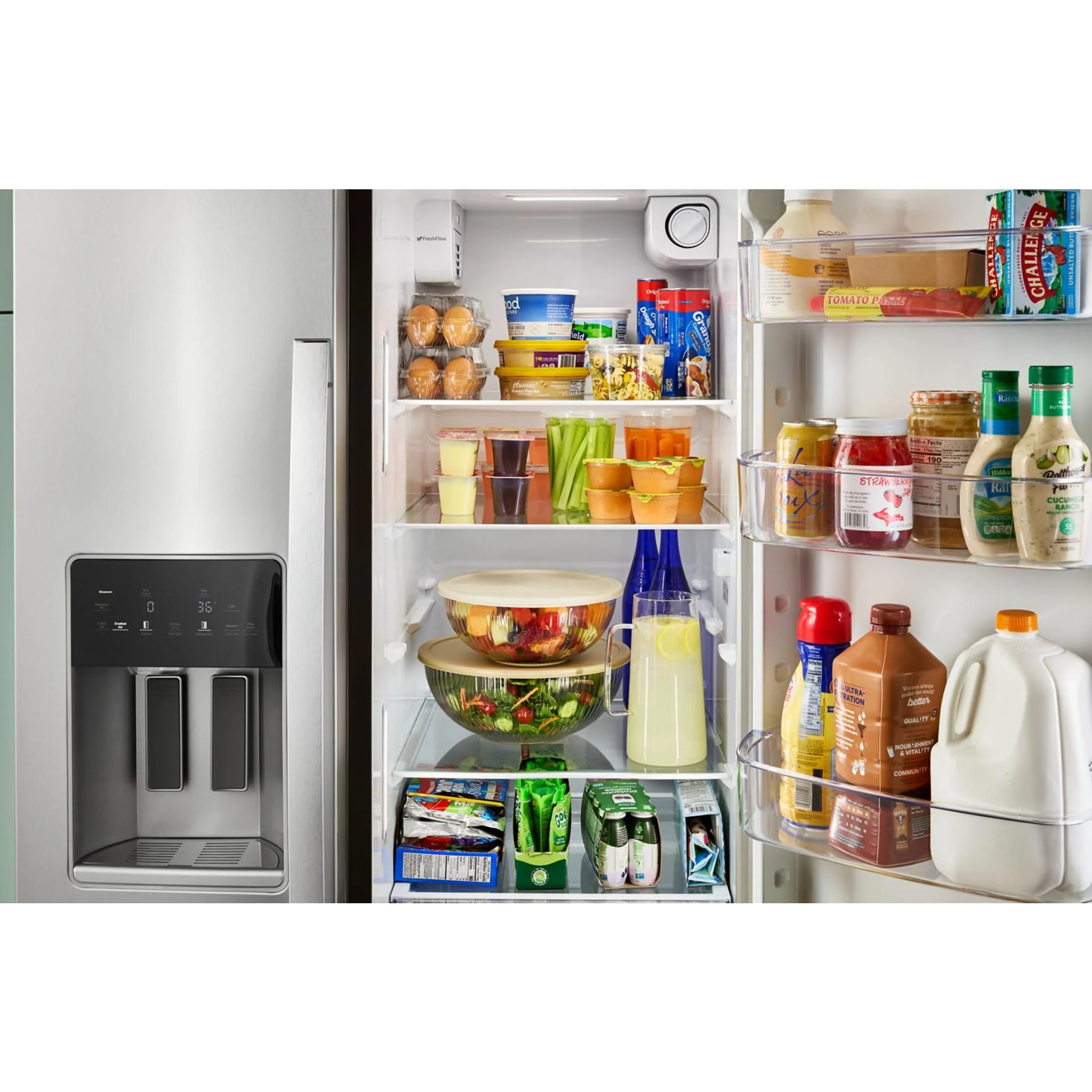 Whirlpool 36-inch Full Depth Side-by-Side Refrigerator with TruCoolSystem -White (WRSF5536RW) - Image 22