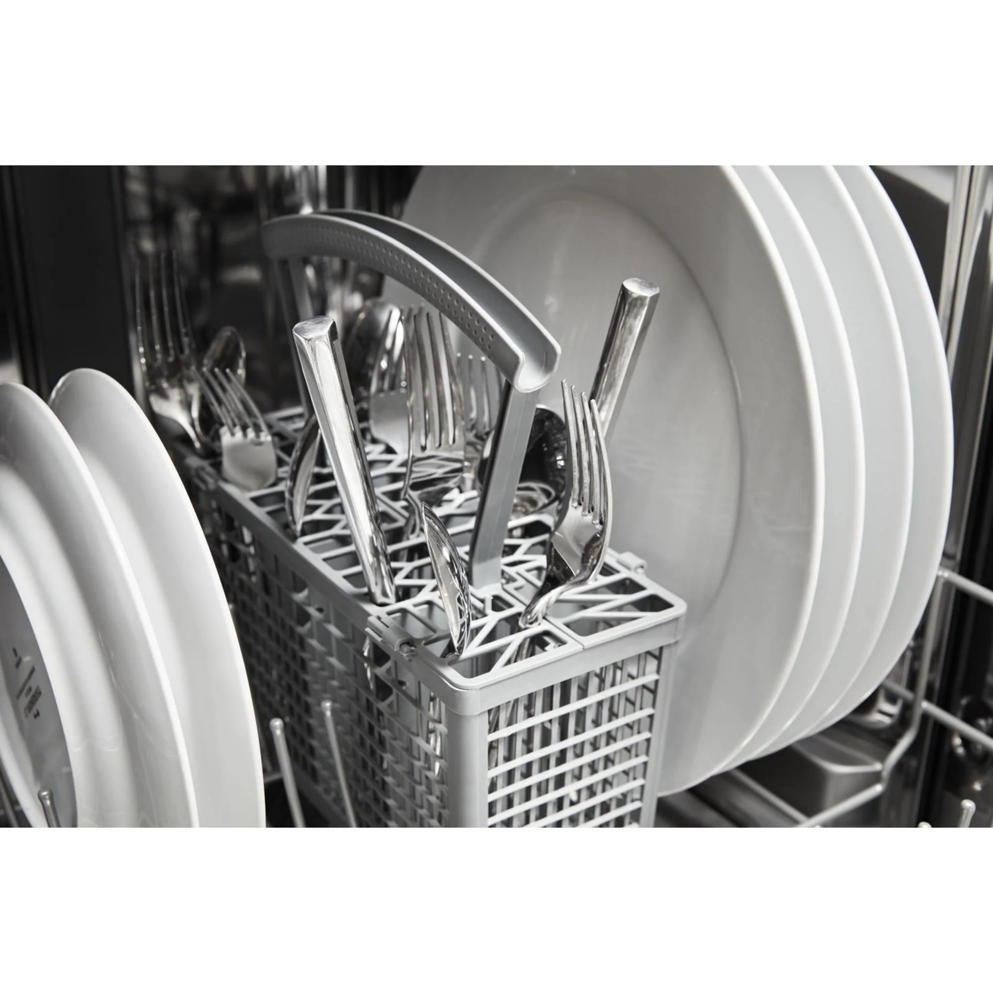 Whirlpool Small-Space Compact Dishwasher with Stainless Steel Tub -Black (WDPS5118PB) - Image 2
