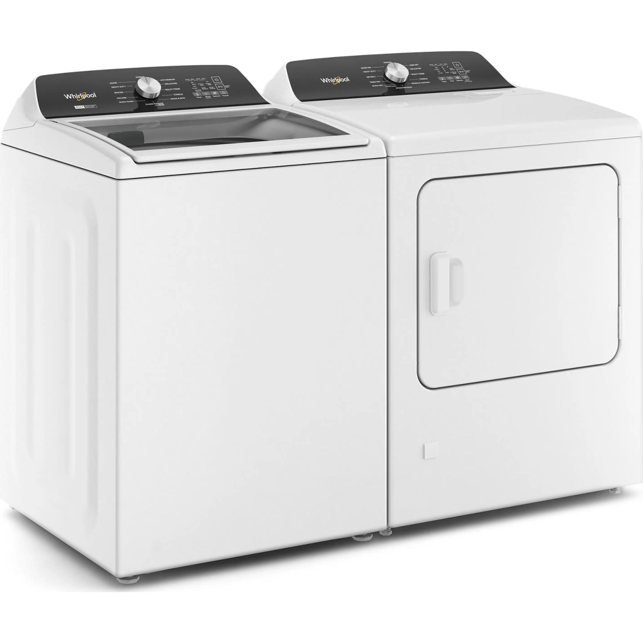 Whirlpool 5.4 - 5.5 Cu. Ft. Capacity Top Load Washer with Removable Agitator -White (WTW5057LW) - Image 22