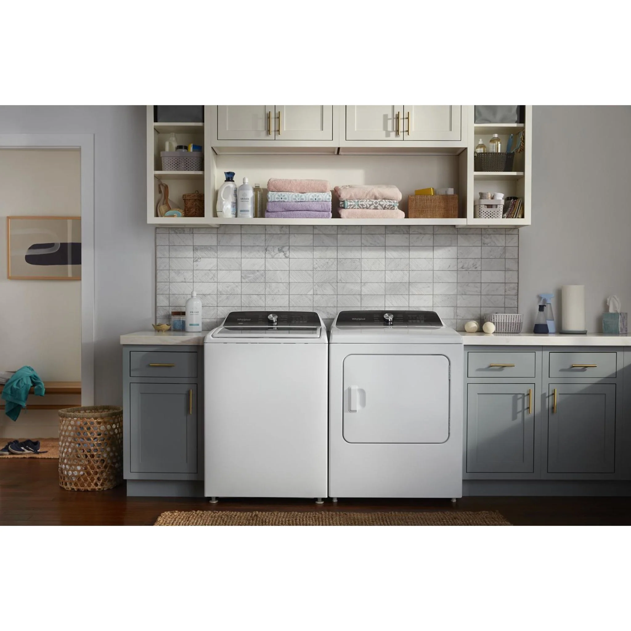 Whirlpool 5.4 - 5.5 Cu. Ft. Capacity Top Load Washer with Removable Agitator -White (WTW5057LW) - Image 31