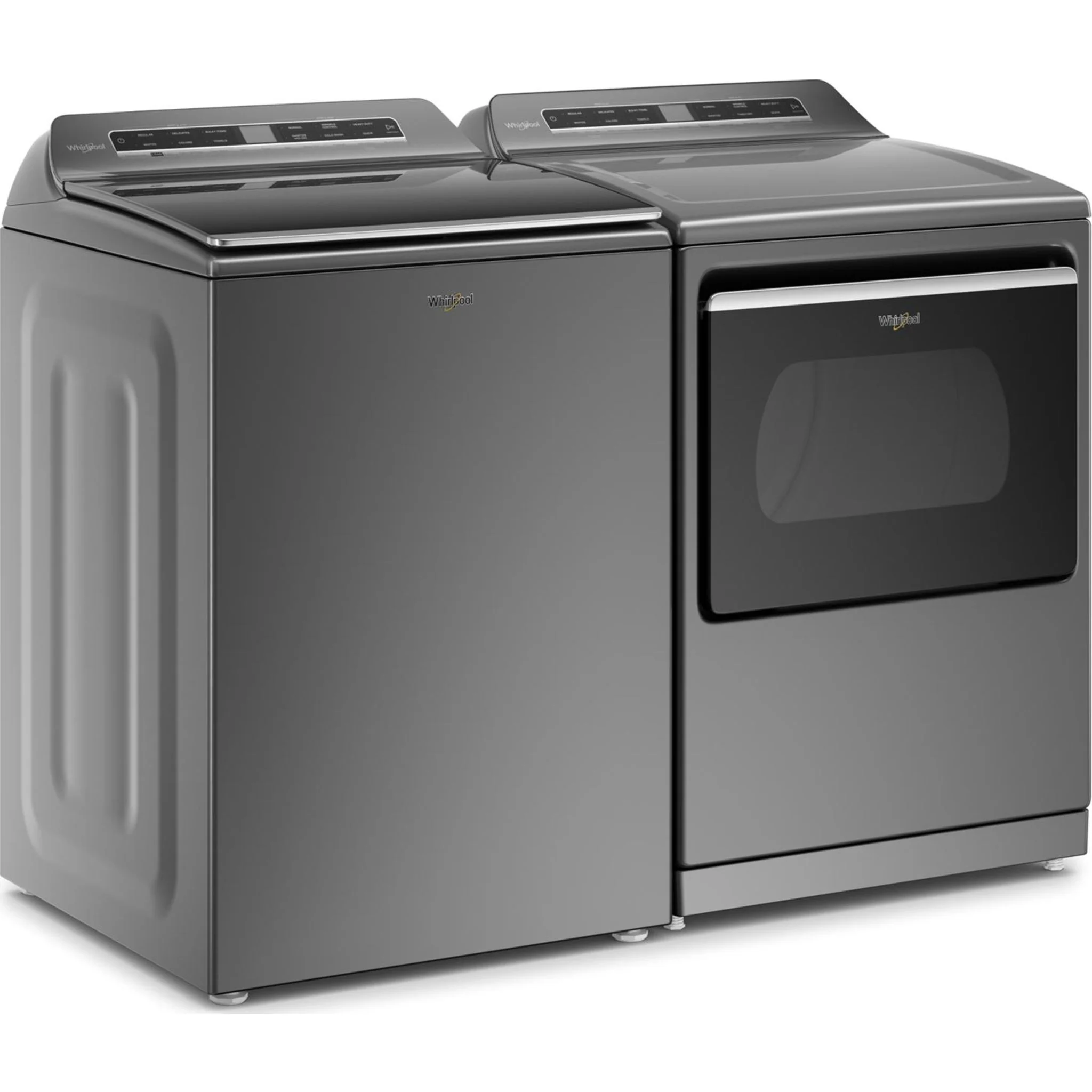 Whirlpool 6.0 - 6.1 cu. ft.(IEC) Top Load Washer with 2 in 1 Removable Agitator -Chrome Shadow (WTW8127LC) - Image 14