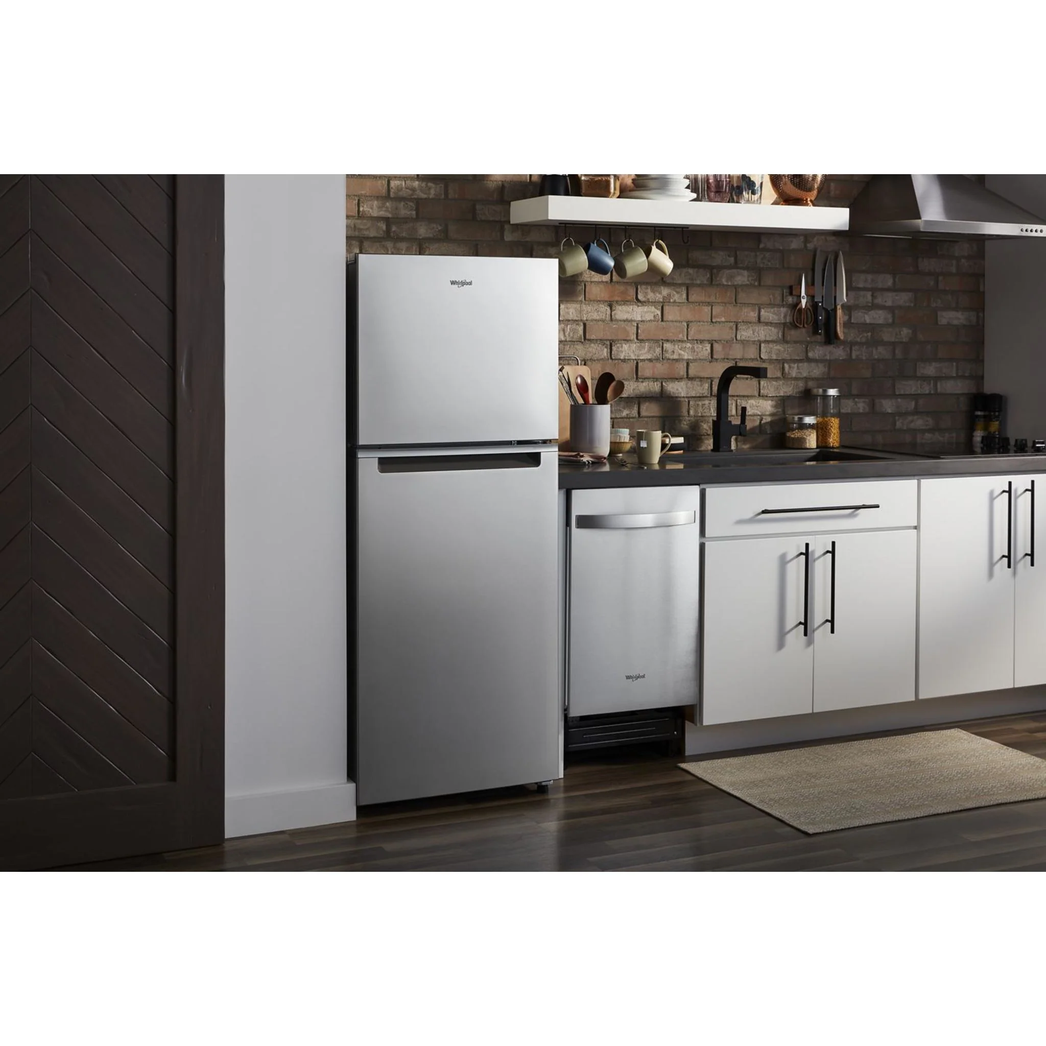 Whirlpool 24-inch Wide Small Space Top-Freezer Refrigerator - 11.6 cu. ft. -Fingerprint Resistant Stainless (WRT312CZJZ) - Image 24