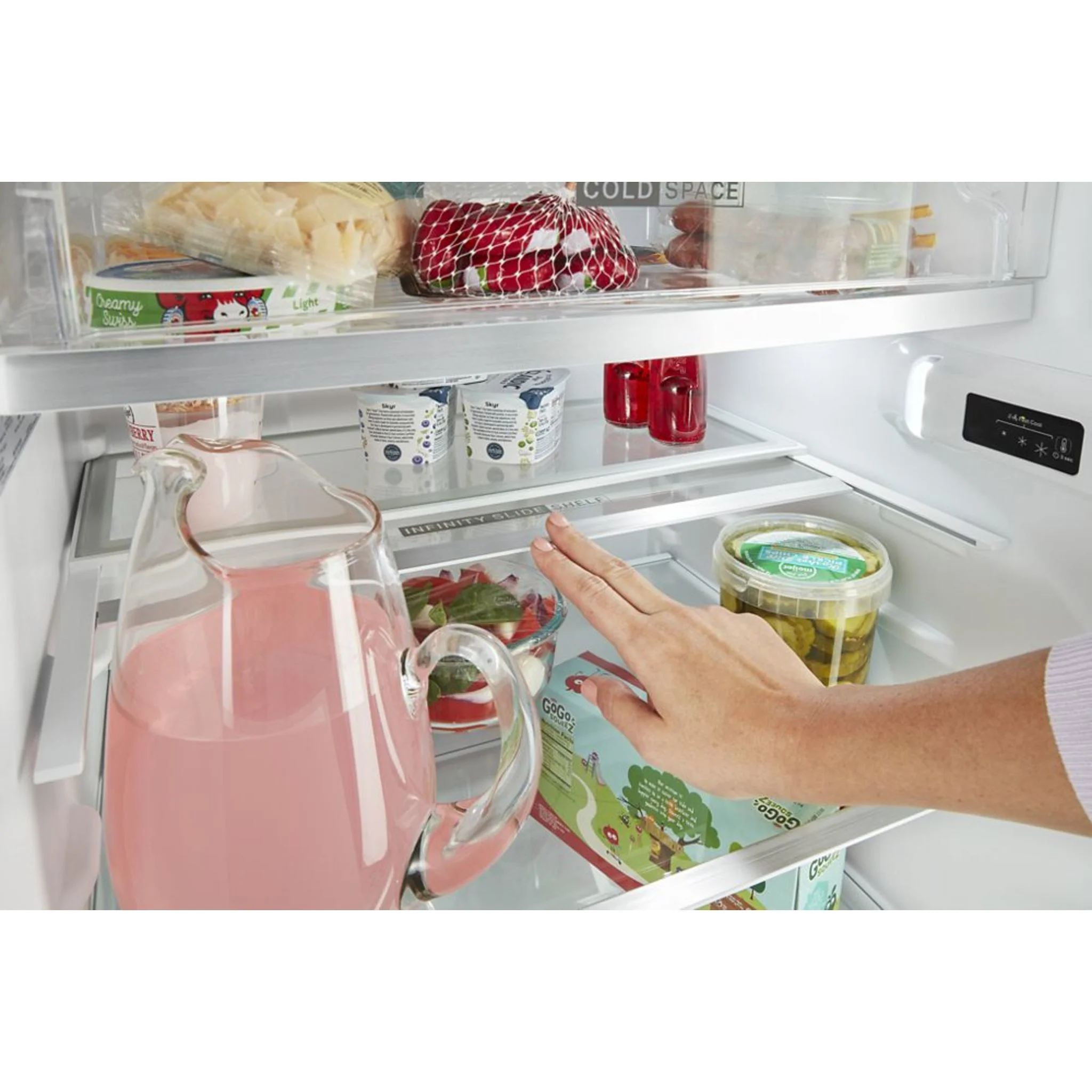 Whirlpool 24-inch Wide Small Space Top-Freezer Refrigerator - 12.9 cu. ft. -Fingerprint Resistant Stainless (WRT313CZLZ) - Image 18