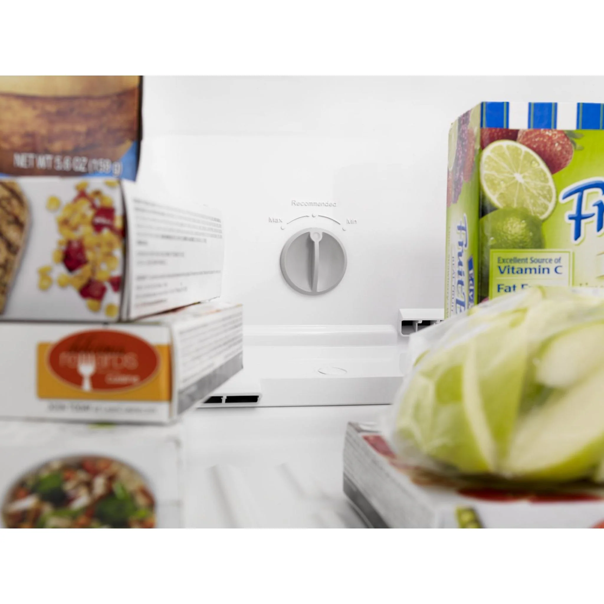Whirlpool 28-inch Wide Refrigerator Compatible With The EZ Connect Icemaker Kit 18 Cu. Ft. -Print Resist Metallic Steel (WRT518SZFG) - Image 10