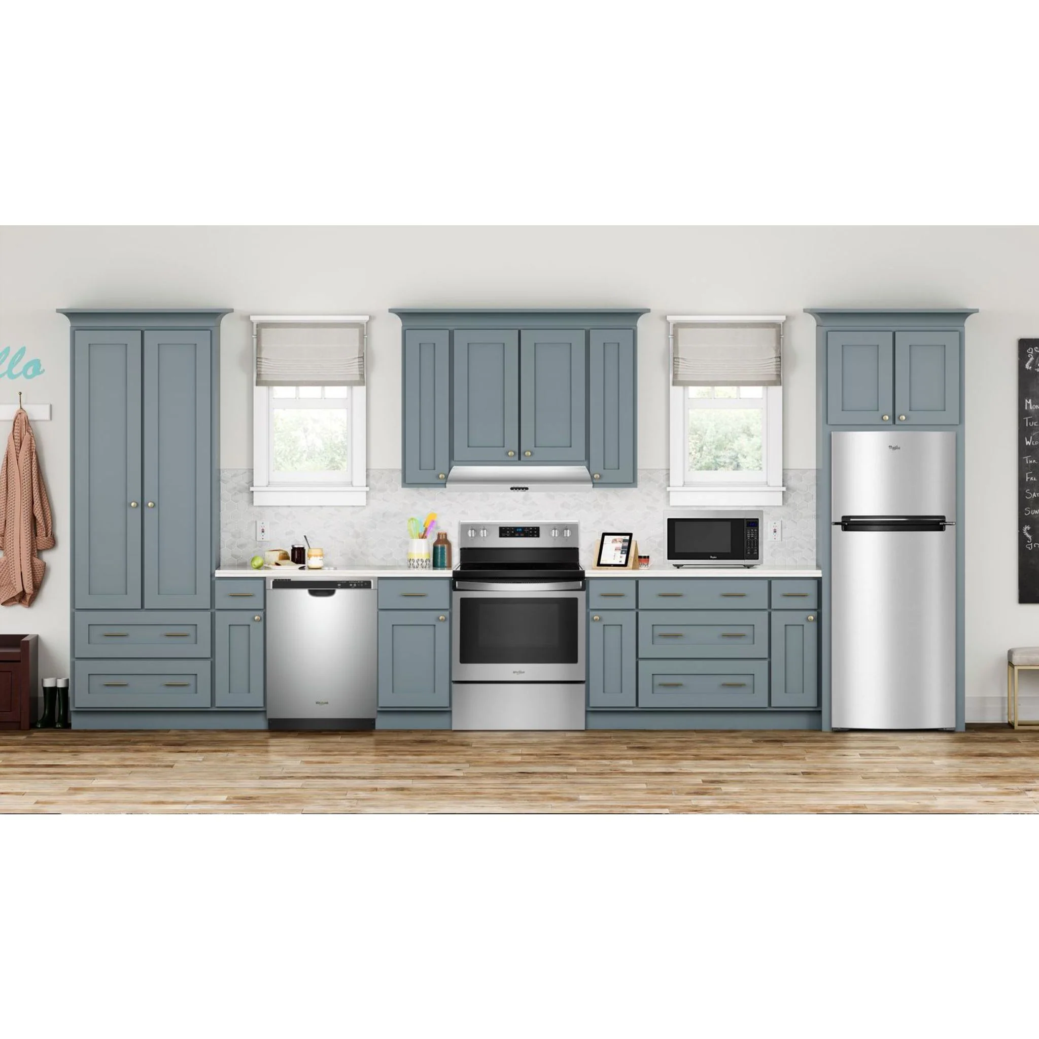 Whirlpool 28-inch Wide Refrigerator Compatible With The EZ Connect Icemaker Kit 18 Cu. Ft. -Print Resist Metallic Steel (WRT518SZFG) - Image 11