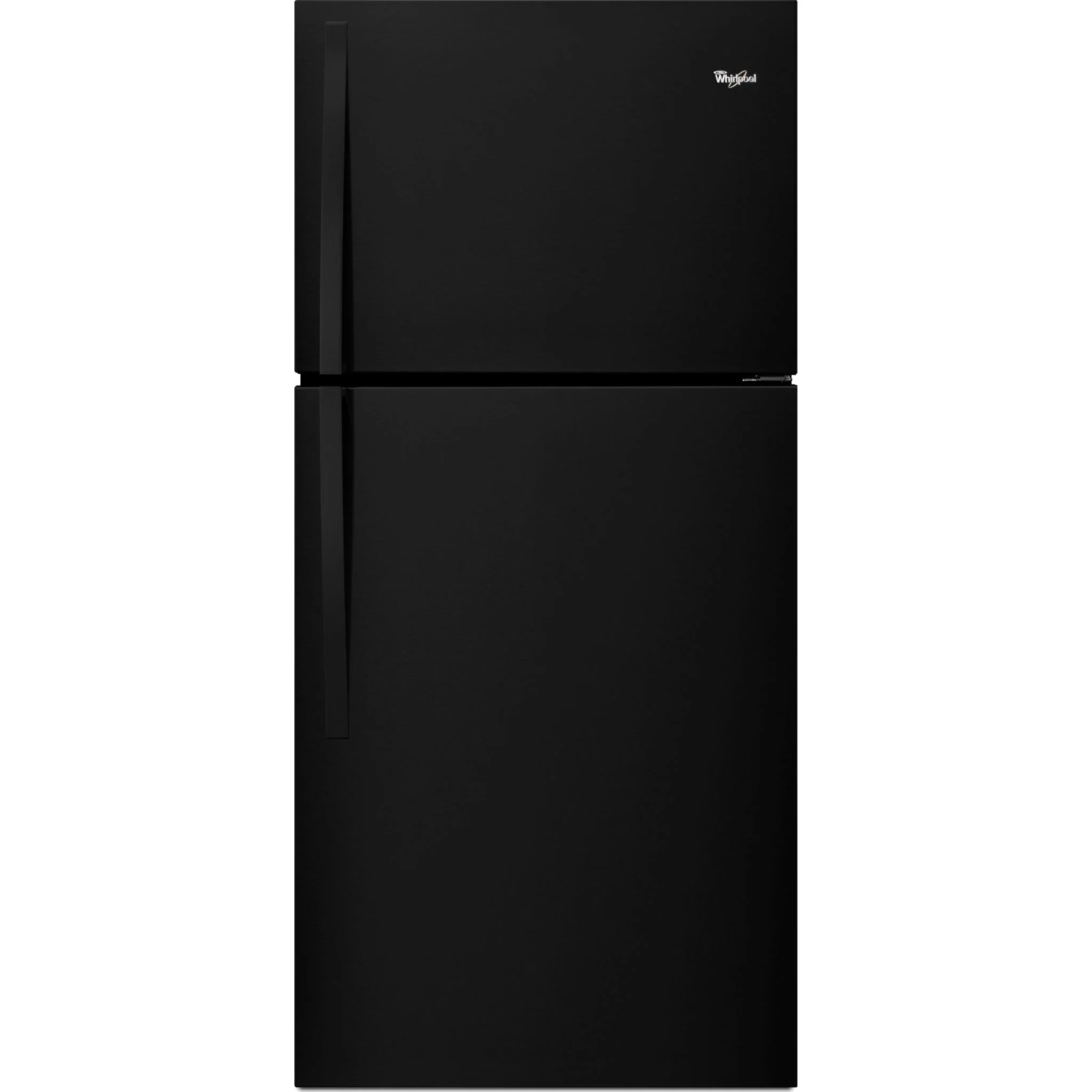 Whirlpool  30" Wide Top-Freezer Refrigerator - EZ Connect Icemaker Kit Compatible- 19.2 cu.ft. - Black (WRT519SZDB)