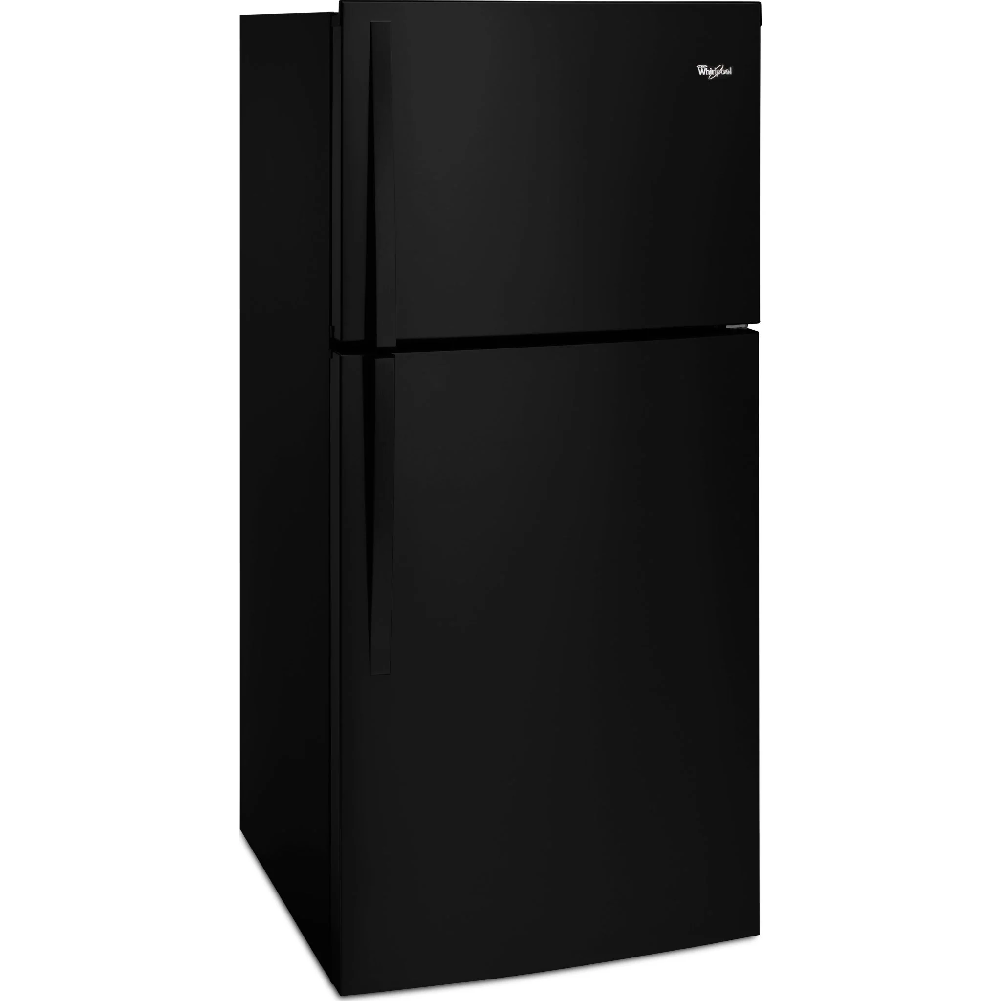 Whirlpool  30" Wide Top-Freezer Refrigerator - EZ Connect Icemaker Kit Compatible- 19.2 cu.ft. - Black (WRT519SZDB) - Image 2