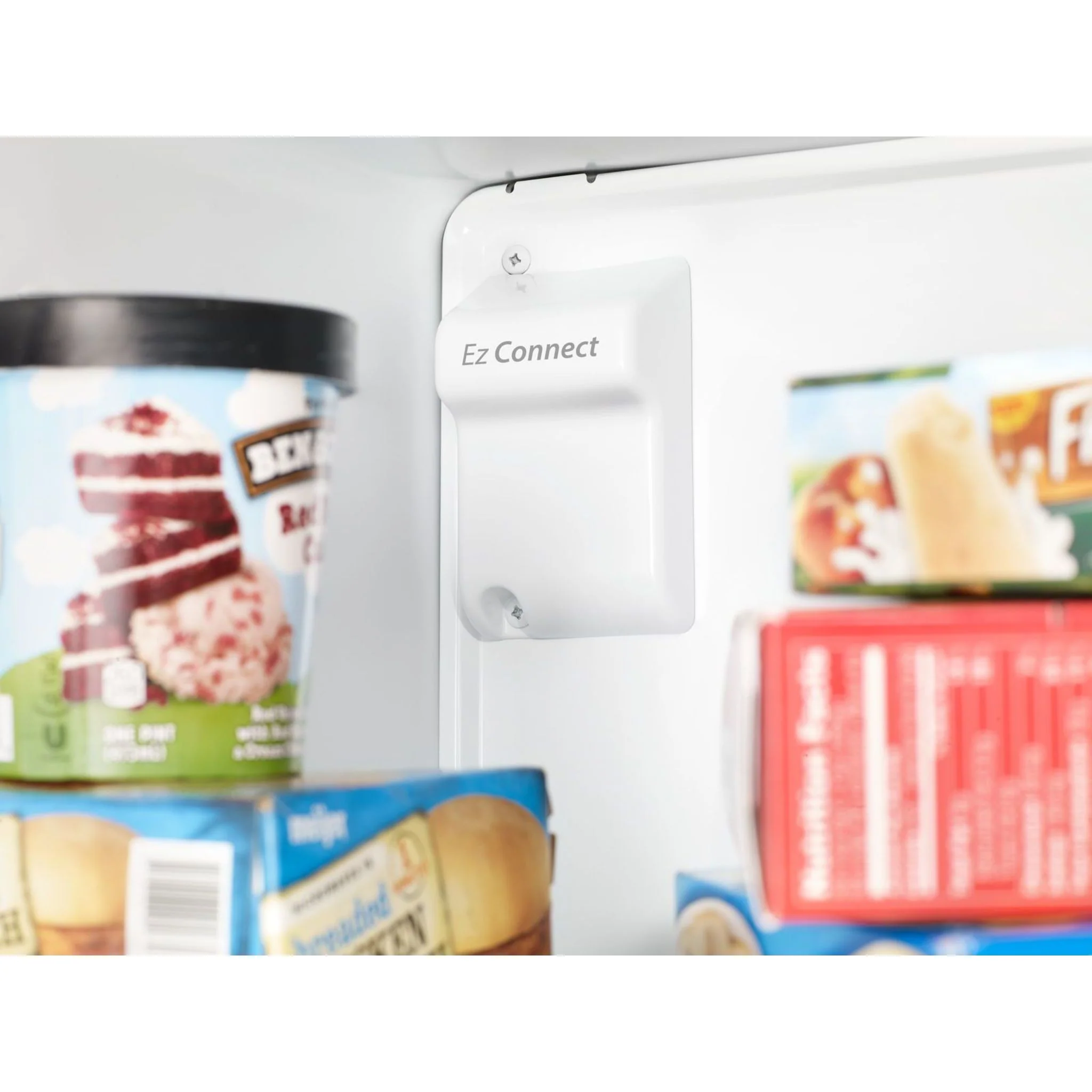 Whirlpool 33" Wide Top-Freezer Refrigerator with Optional EZ Connect Icemaker Kit (Sold Separetely) -Monochromatic Stainless Steel (WRT541SZDM) - Image 19