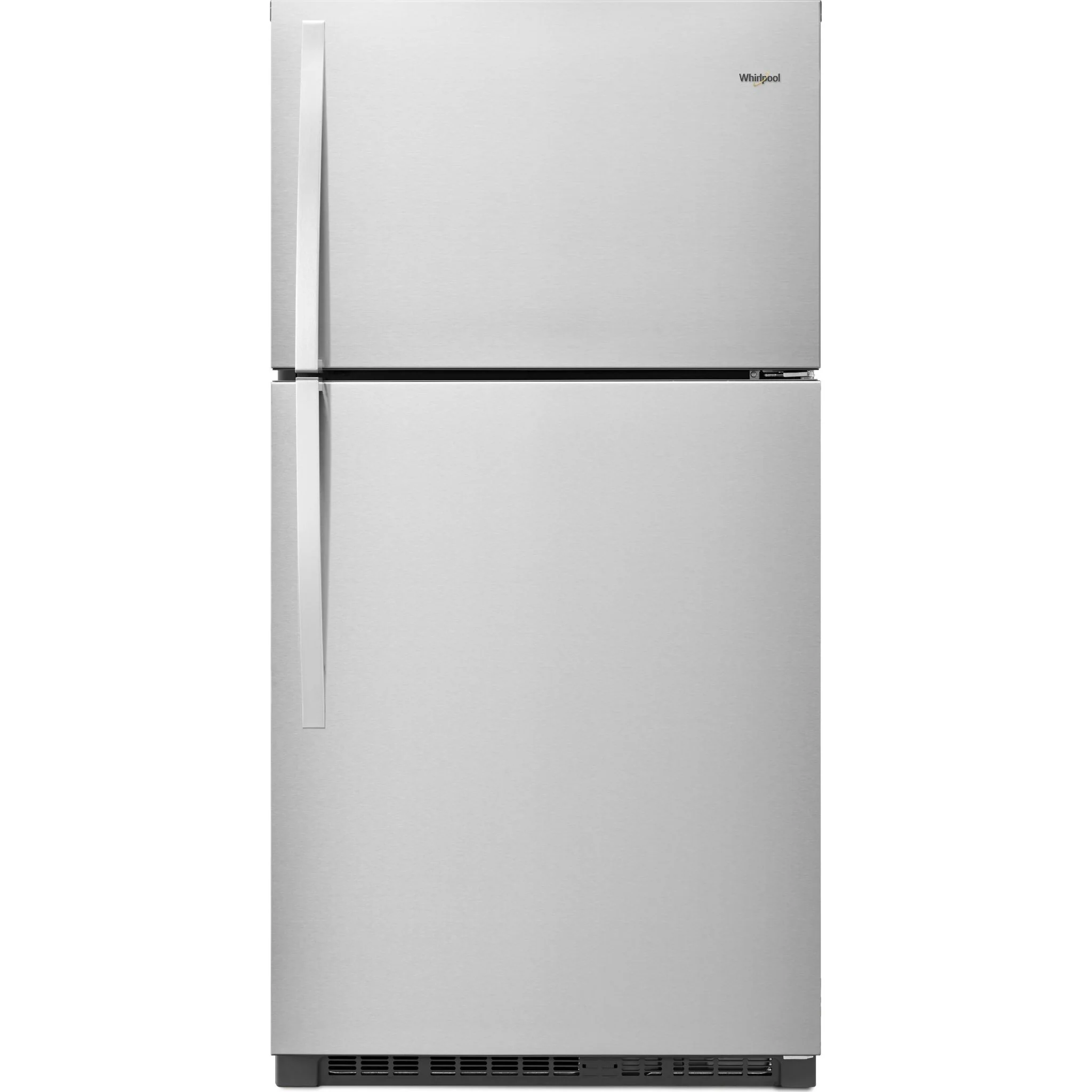 Whirlpool 33-inch Wide Top Freezer Refrigerator - 21 cu. ft. -Fingerprint Resistant Stainless Steel (WRT541SZDZ)