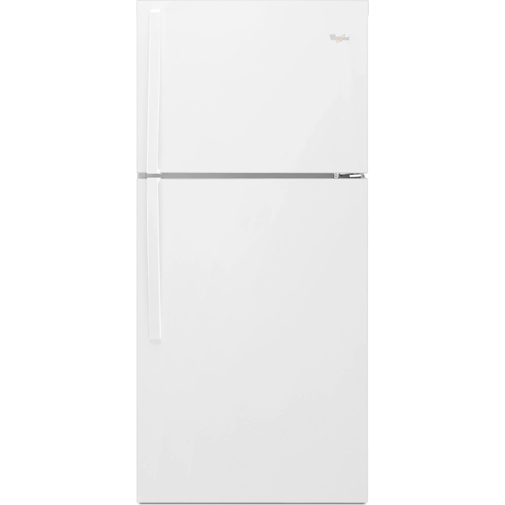 Whirlpool 30" Wide Top-Freezer Refrigerator with LED Interior Lighting -White (WRT549SZDW)