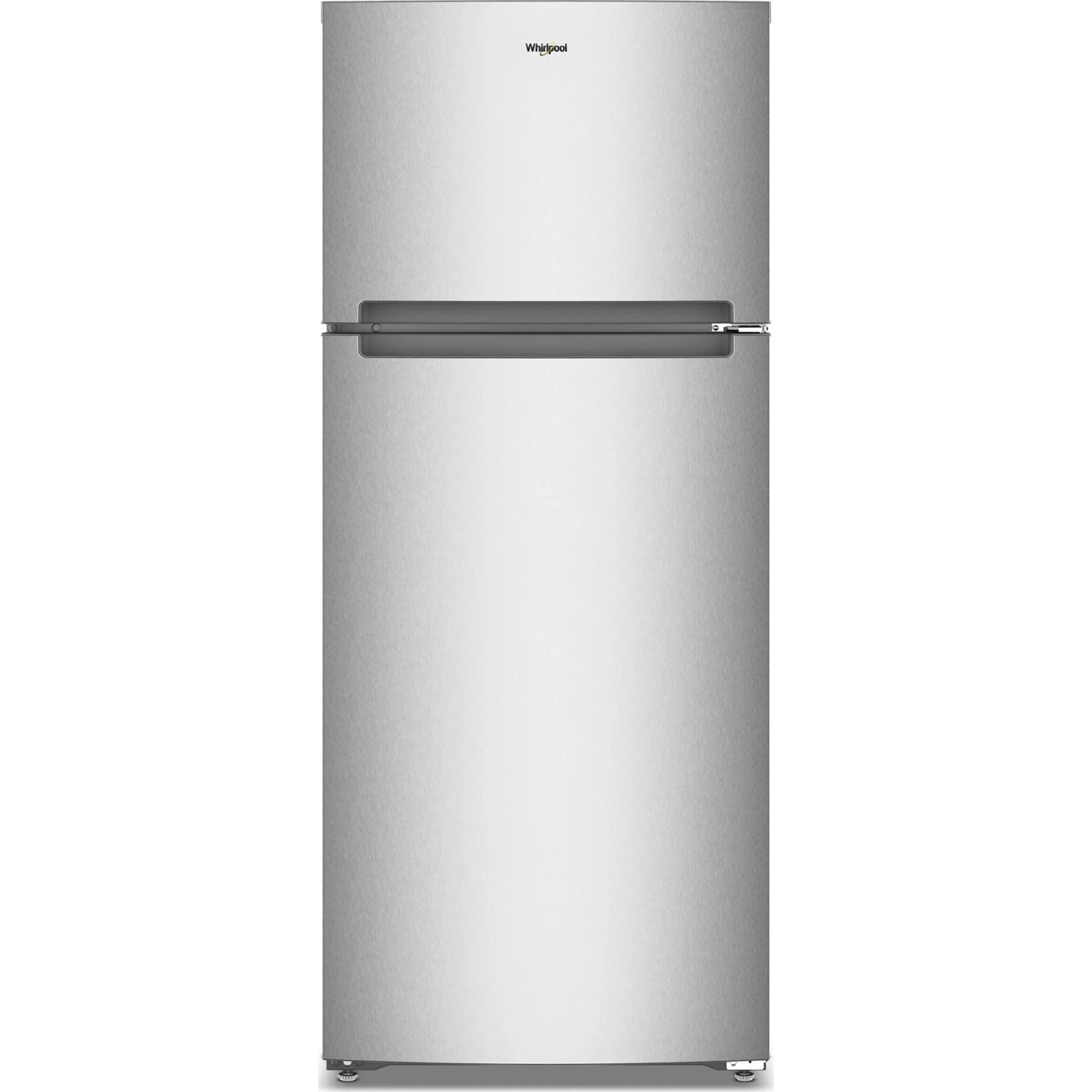 Whirlpool Top Mount Fridge (WRTX5118TZ) - Fingerprint-Resistant Stainless Finish
