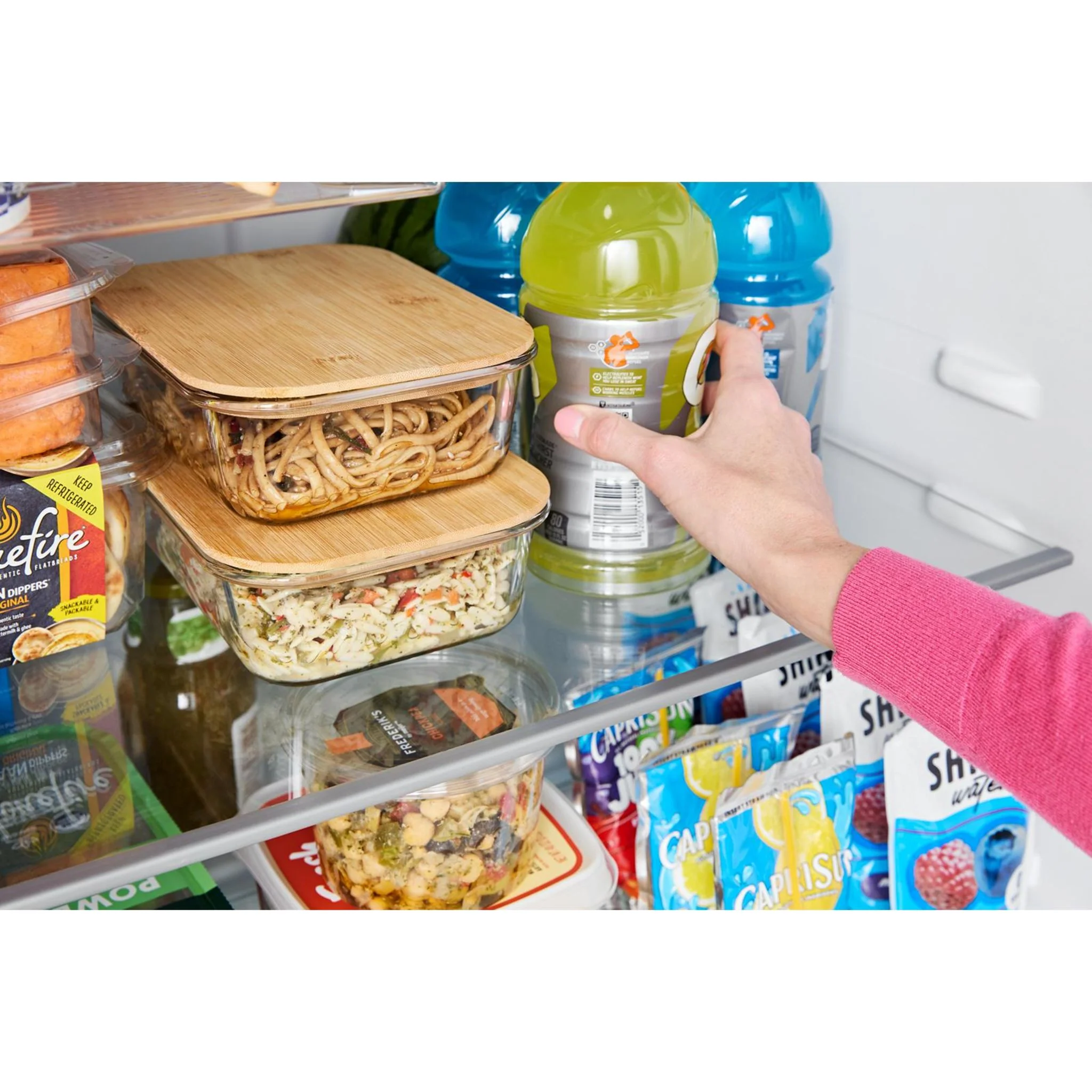 Whirlpool Top Mount Fridge (WRTX7419SW) - White - Image 5