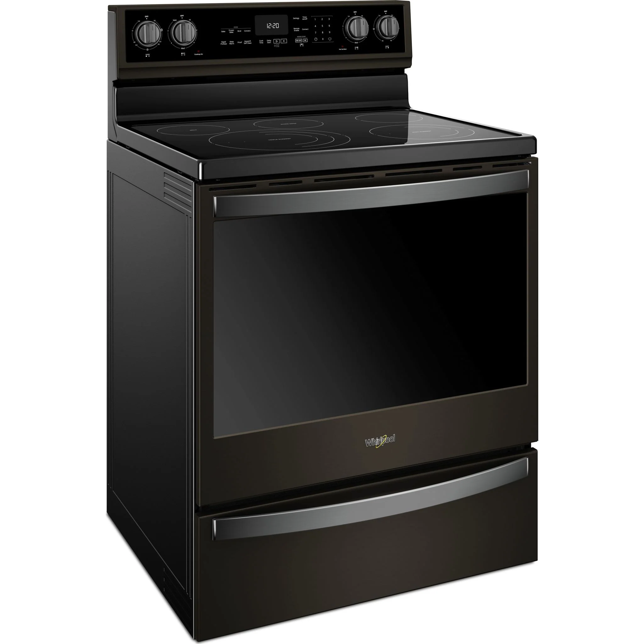 Whirlpool 6.4 cu. ft. Smart Freestanding Electric Range with Frozen Bake Technology (YWFE975H0HV) - Image 2