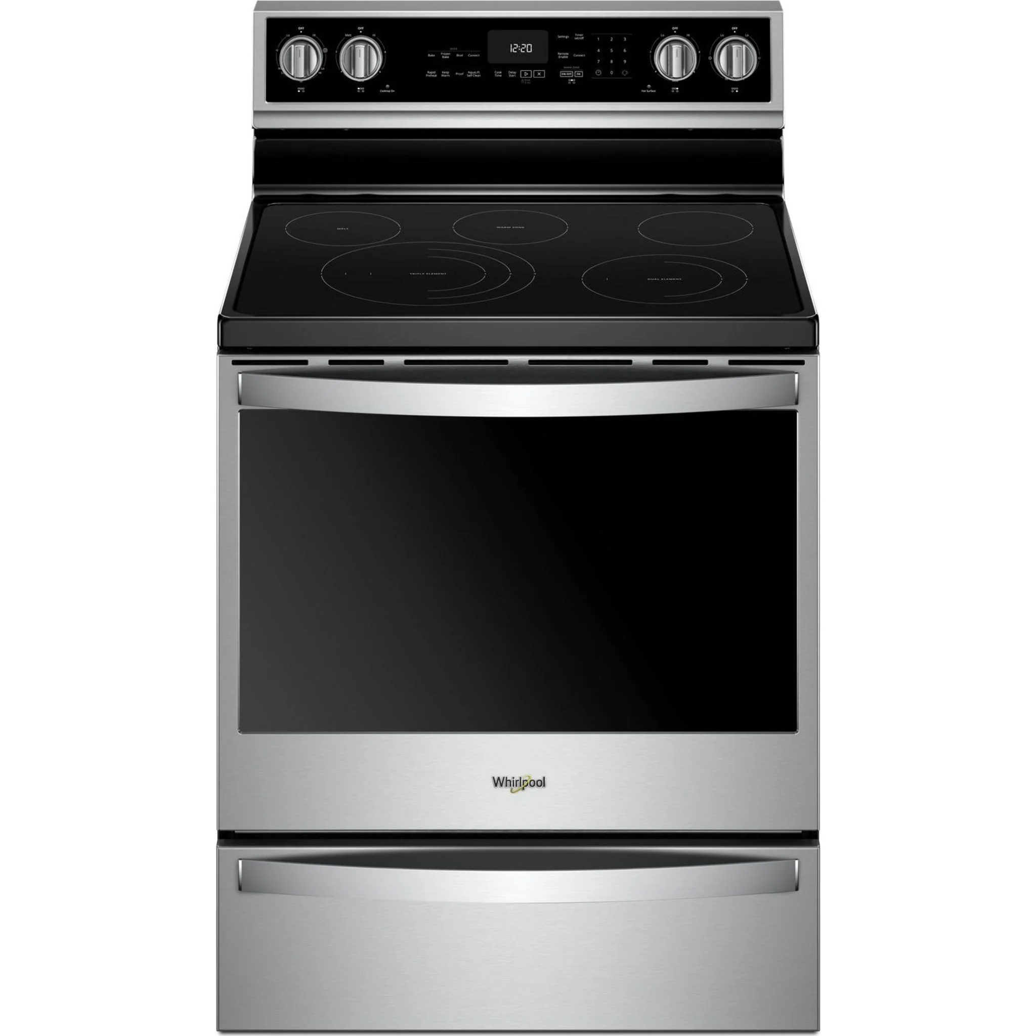 Whirlpool 6.4 cu. ft. Smart Freestanding Electric Range with Frozen Bake Technology (YWFE975H0HZ) - Image 15