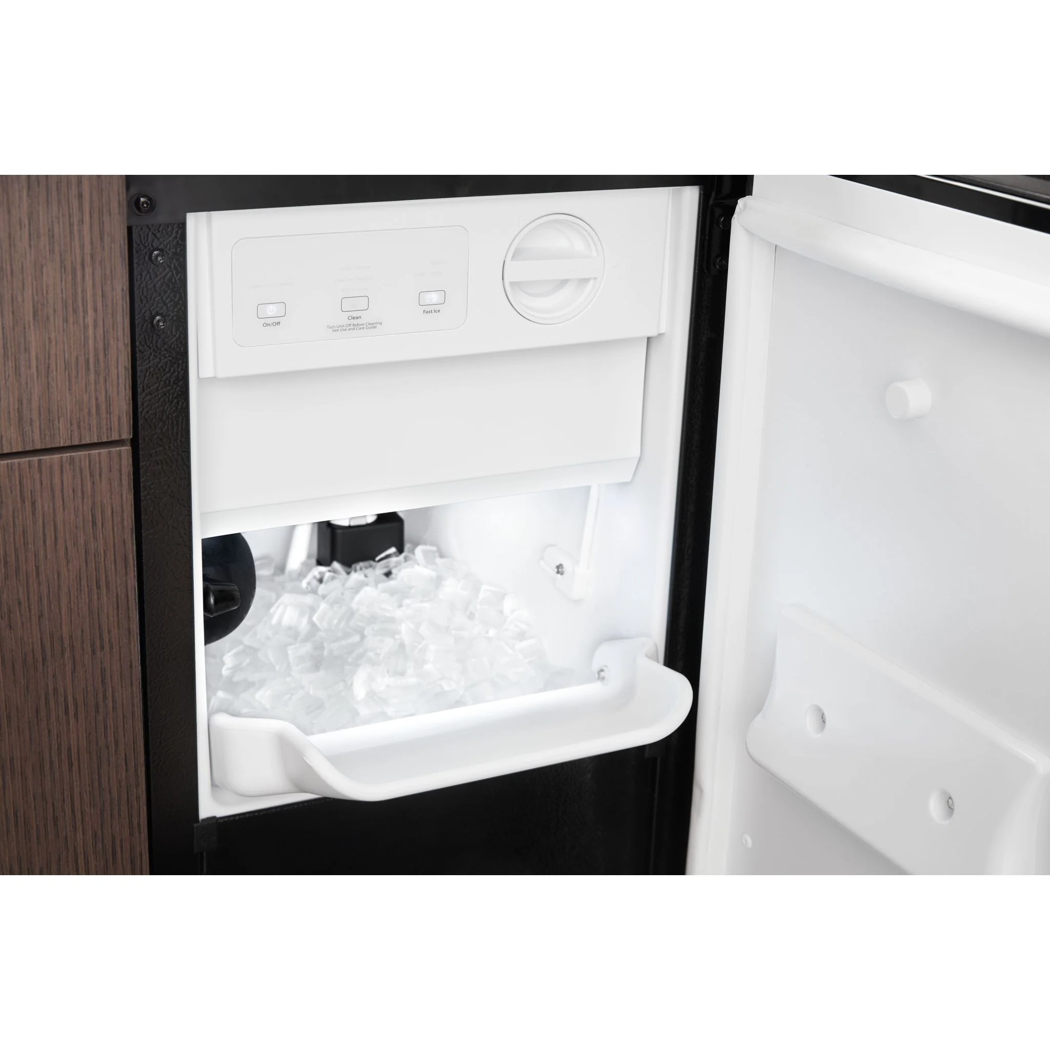 Whirlpool 15" Icemaker with Clear Ice Technology - Stainless Steel (WUI75X15HZ) - Image 3