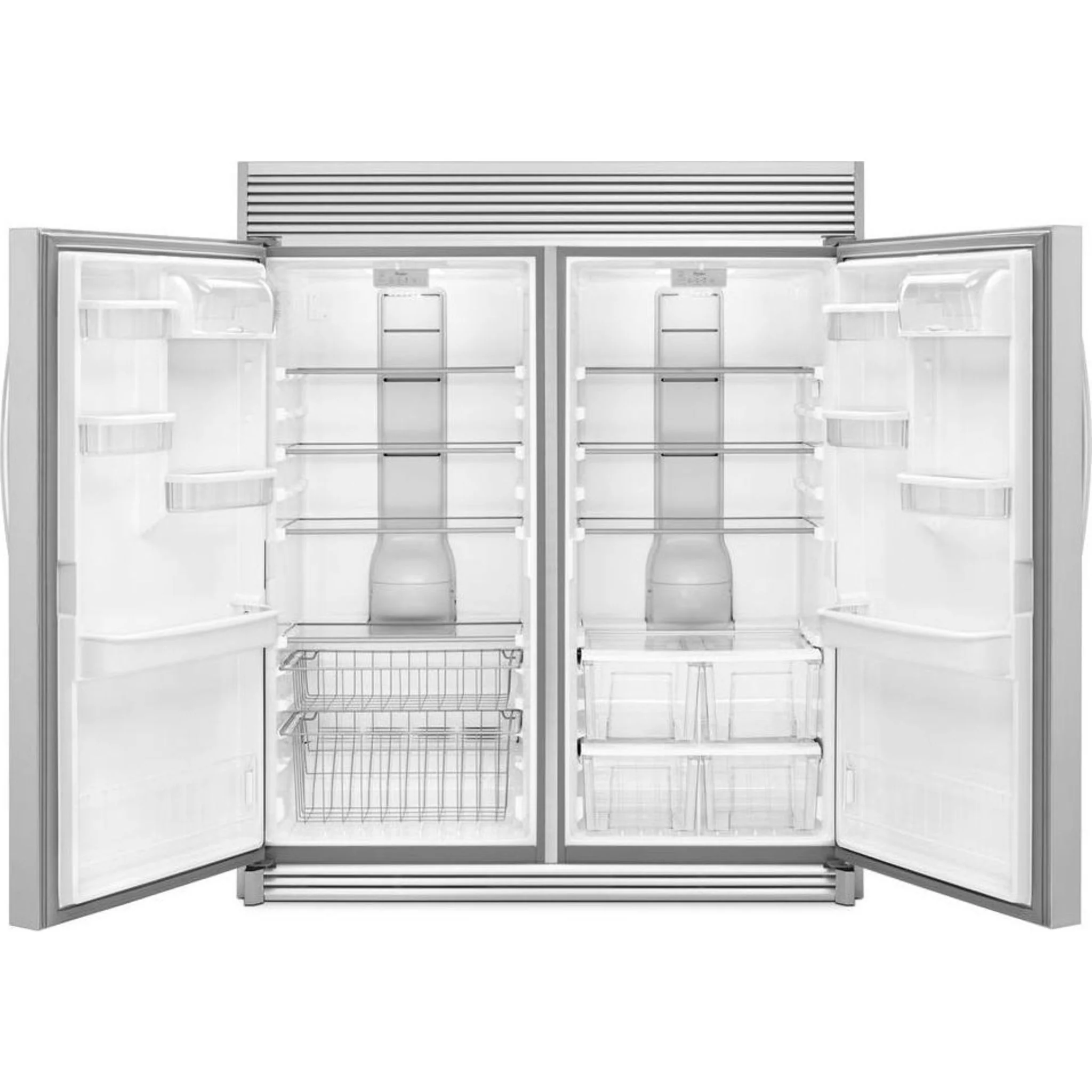 Whirlpool 18 cu. ft. SideKicksAll-Freezer with Fast Freeze -Monochromatic Stainless Steel (WSZ57L18DM) - Image 19