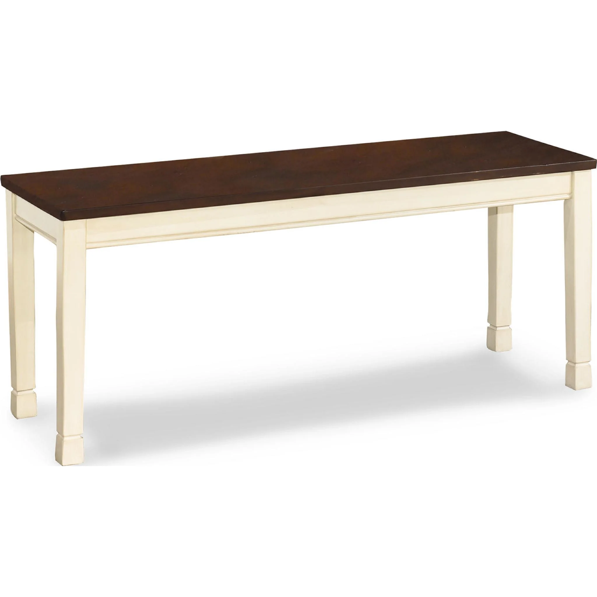 Whitesburg Dining Bench - Brown/Cottage White - (D583-00)