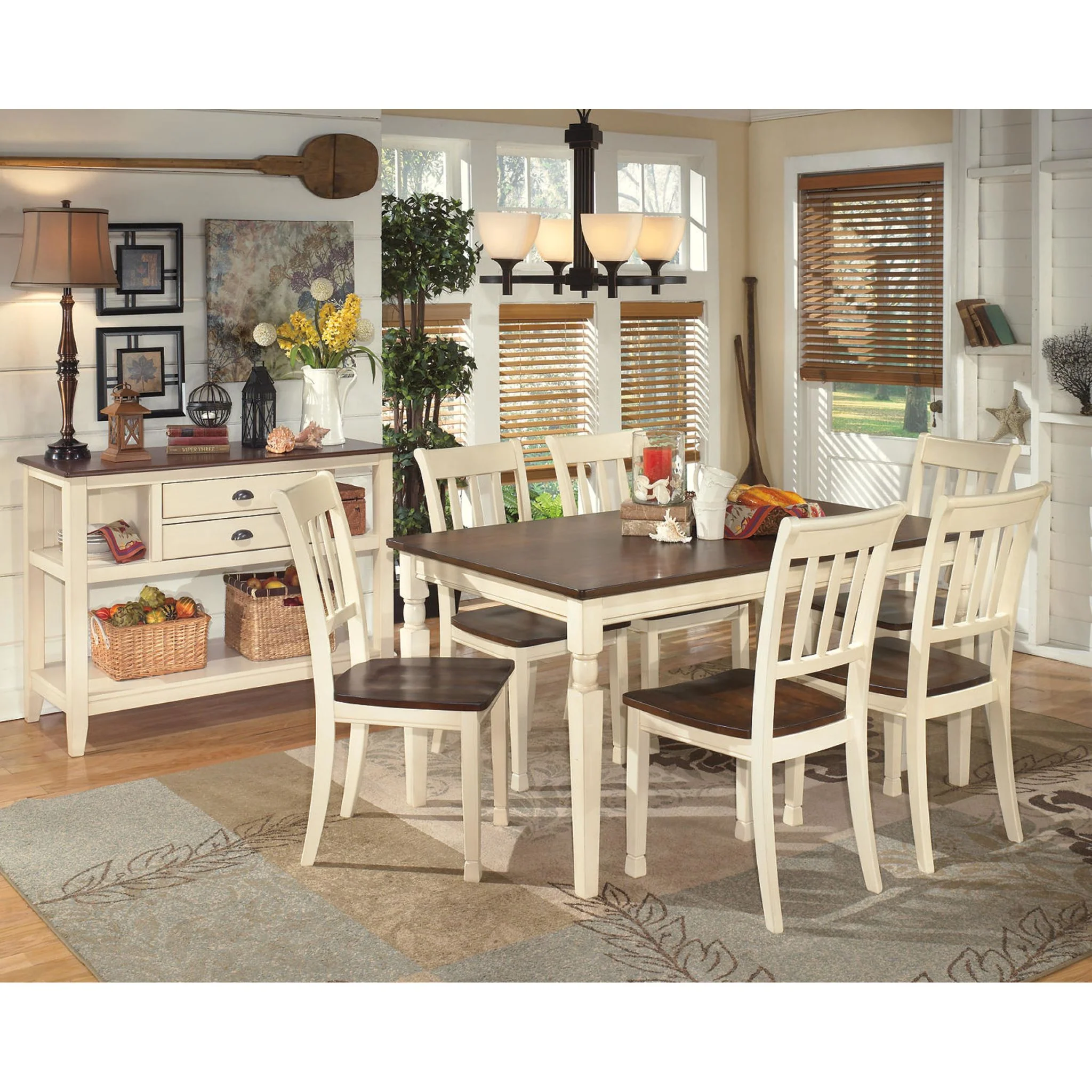 Whitesburg Side Chair - White - (D583-02) - Image 24