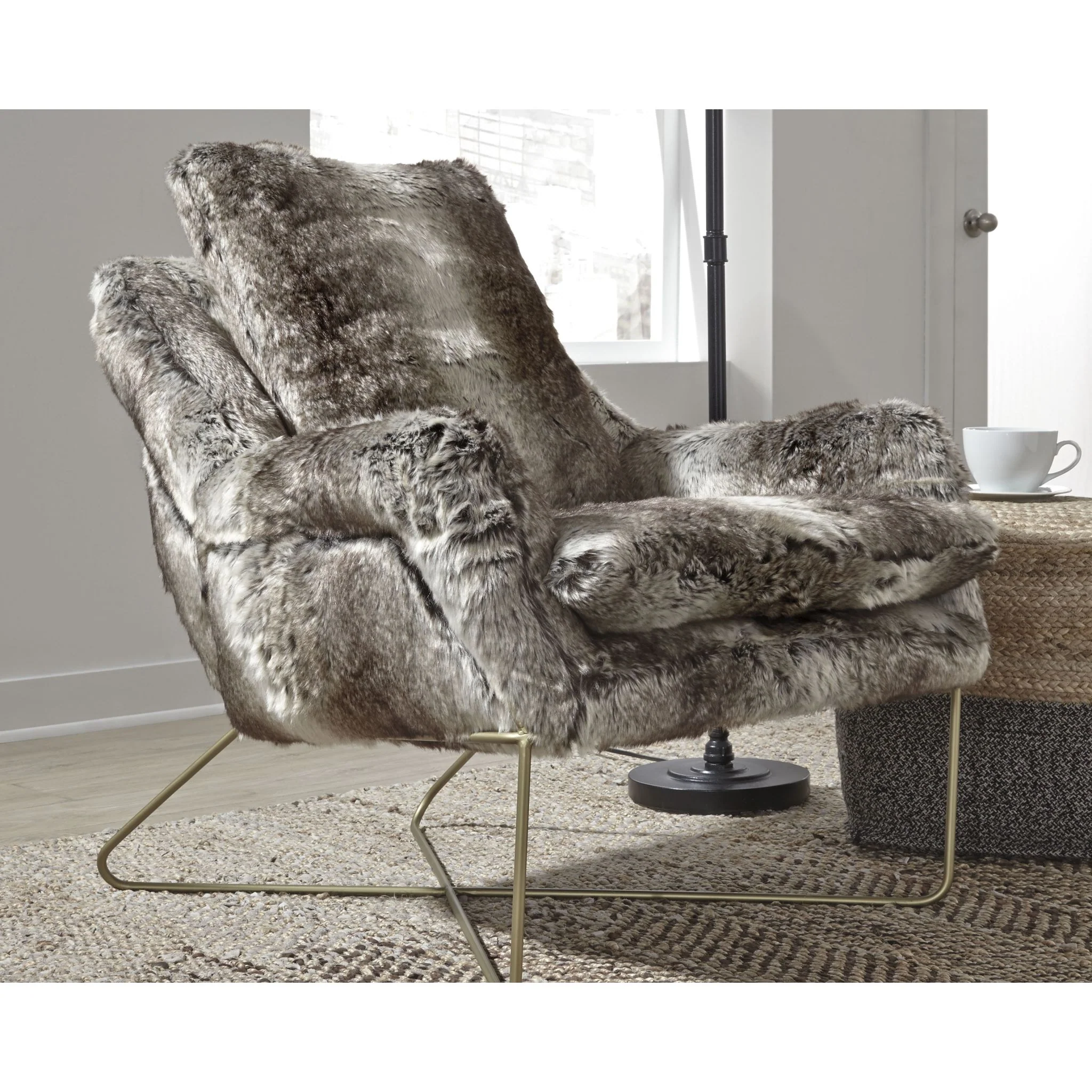 Wildau Accent Chair - Gray - Image 3