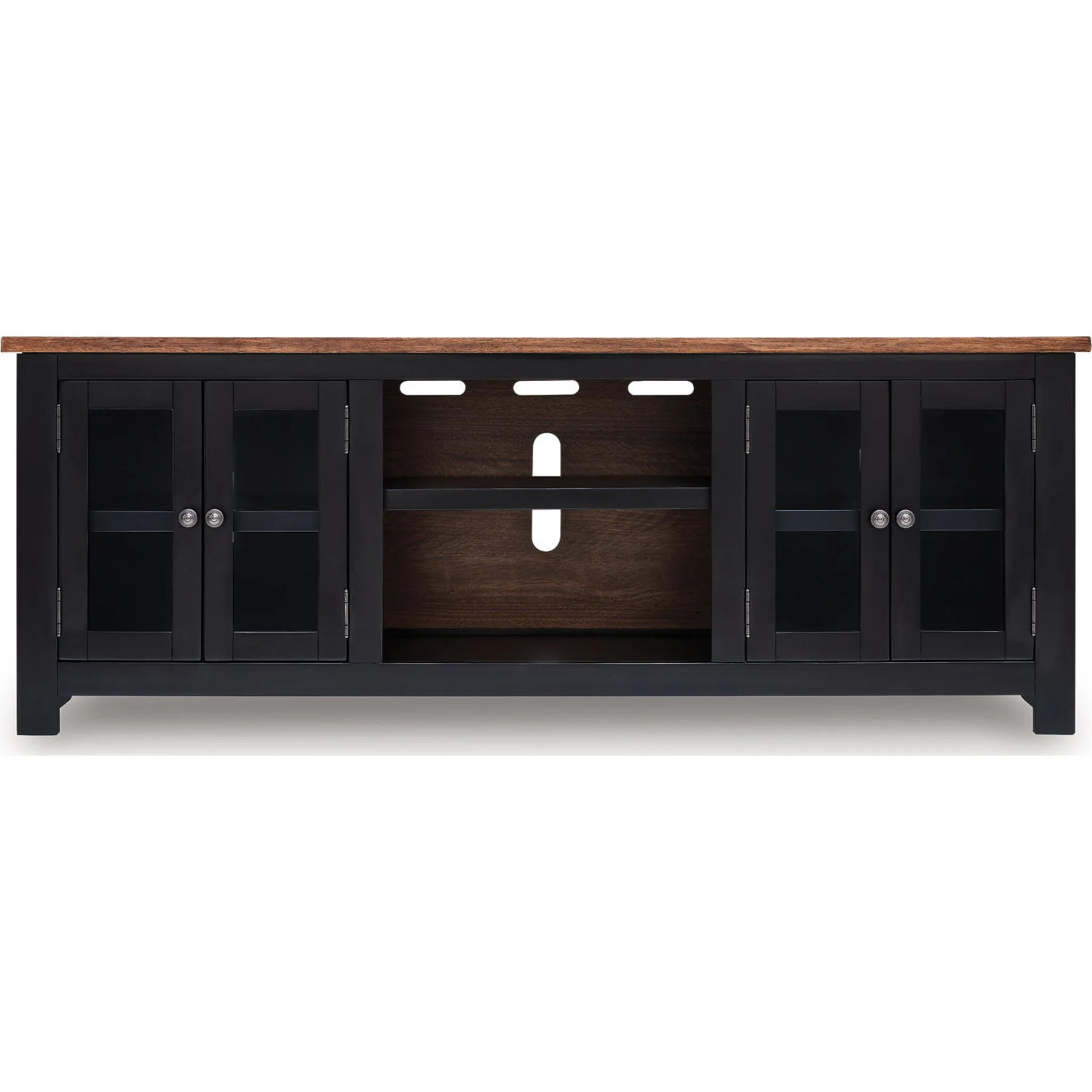 Wildenauer TV Stand - Brown/Black