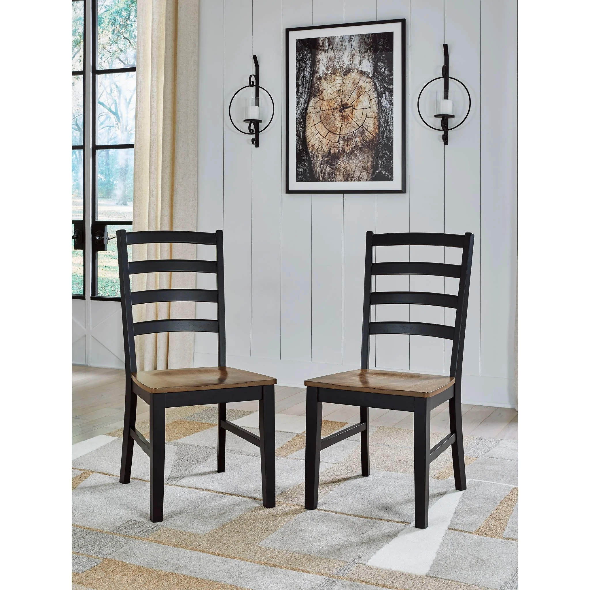Wildenauer Dining Chair - Brown/Black - (D634-01) - Image 2