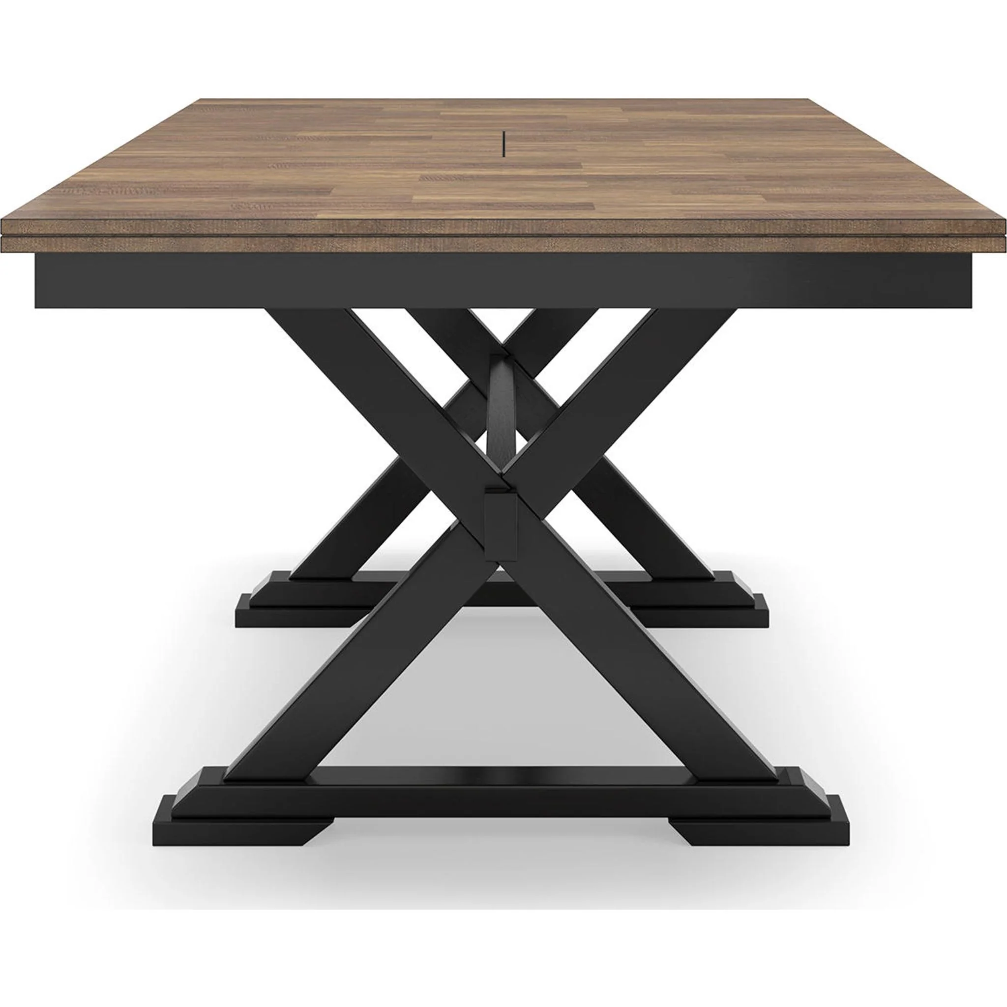 Wildenauer Dining Extension Table - Brown/Black - (D634-35) - Image 4