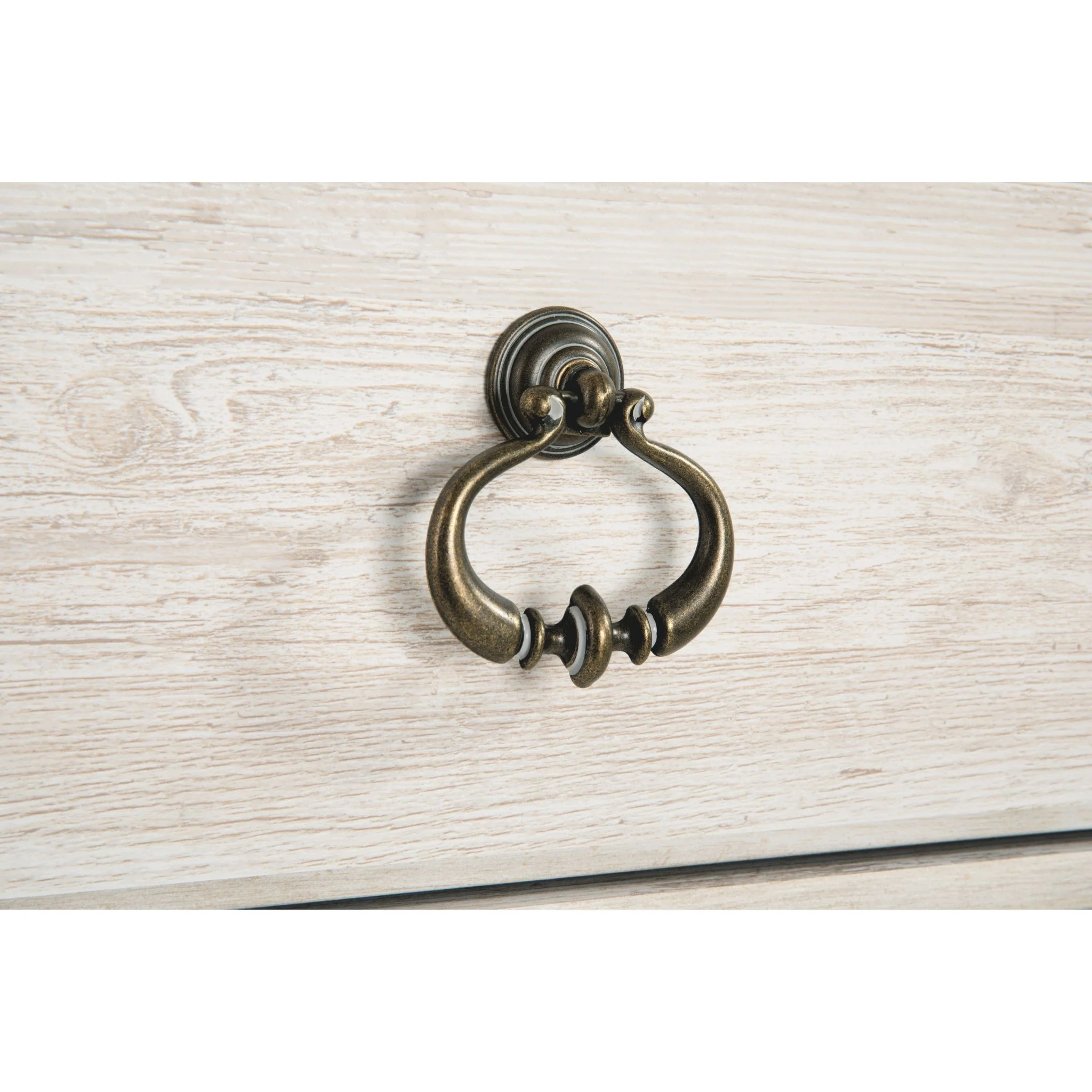 Willowton 5 Piece King Panel Bedroom - Whitewash - Image 6