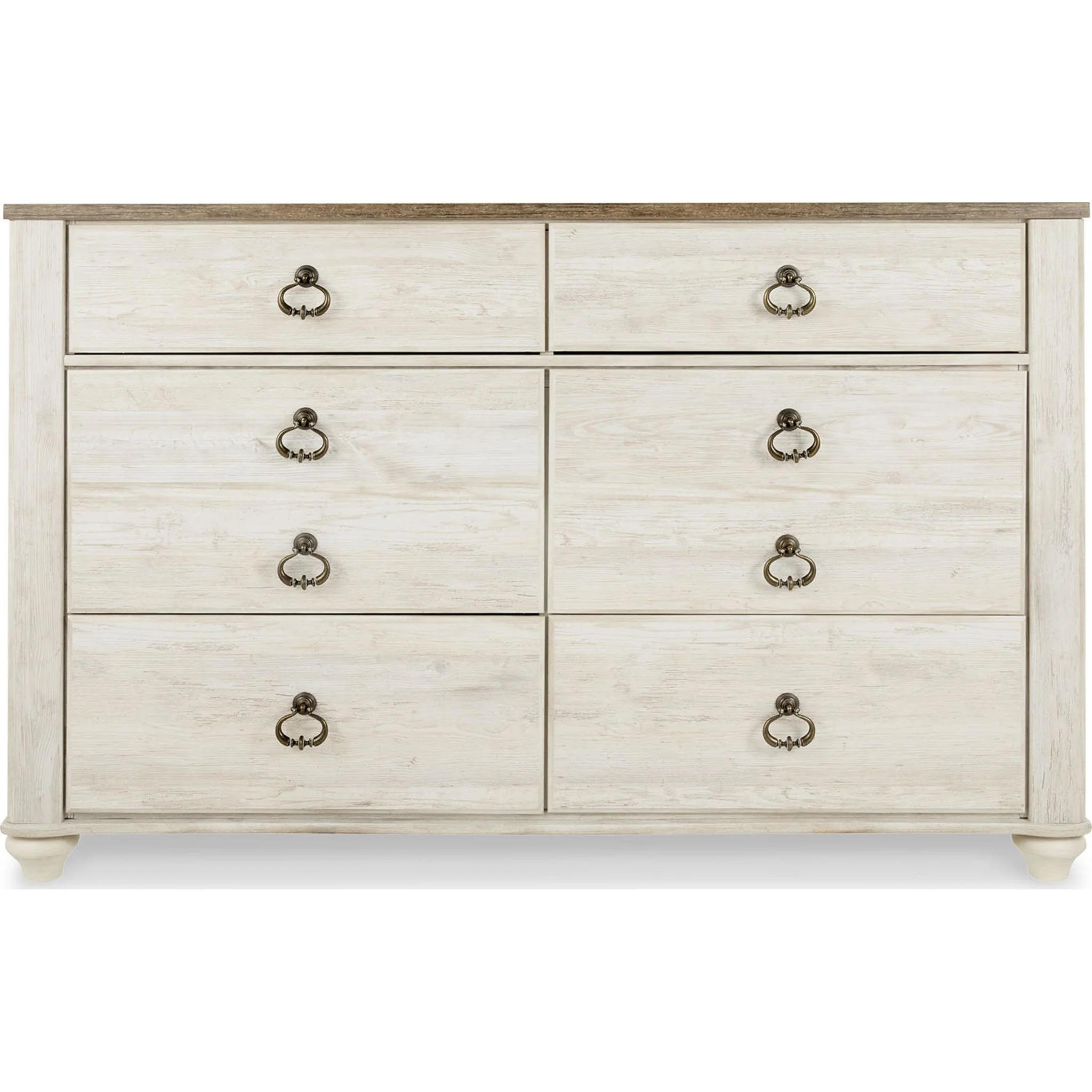 Willowton Dresser - Whitewash - Image 21
